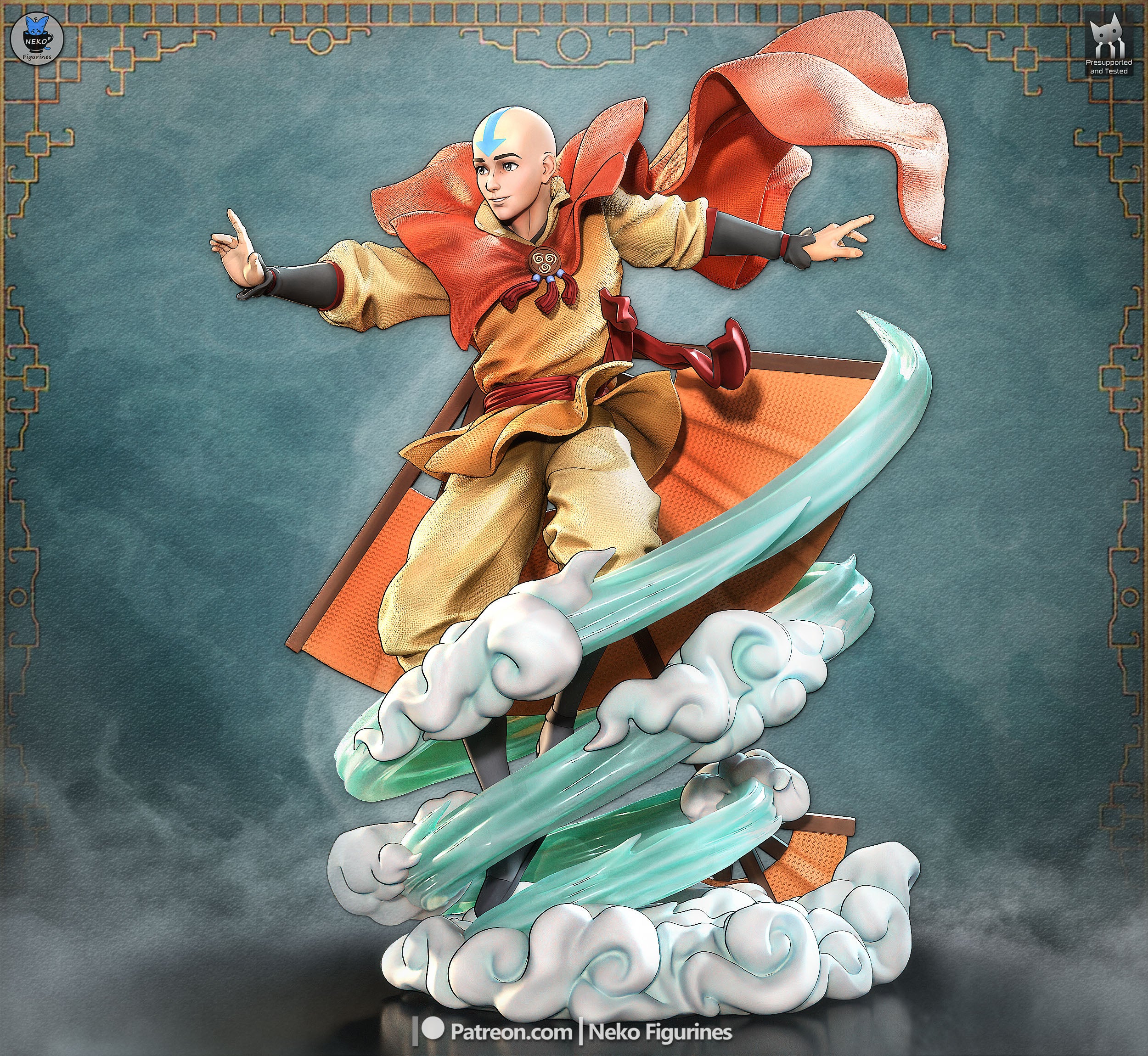 The Last Airbender Statue