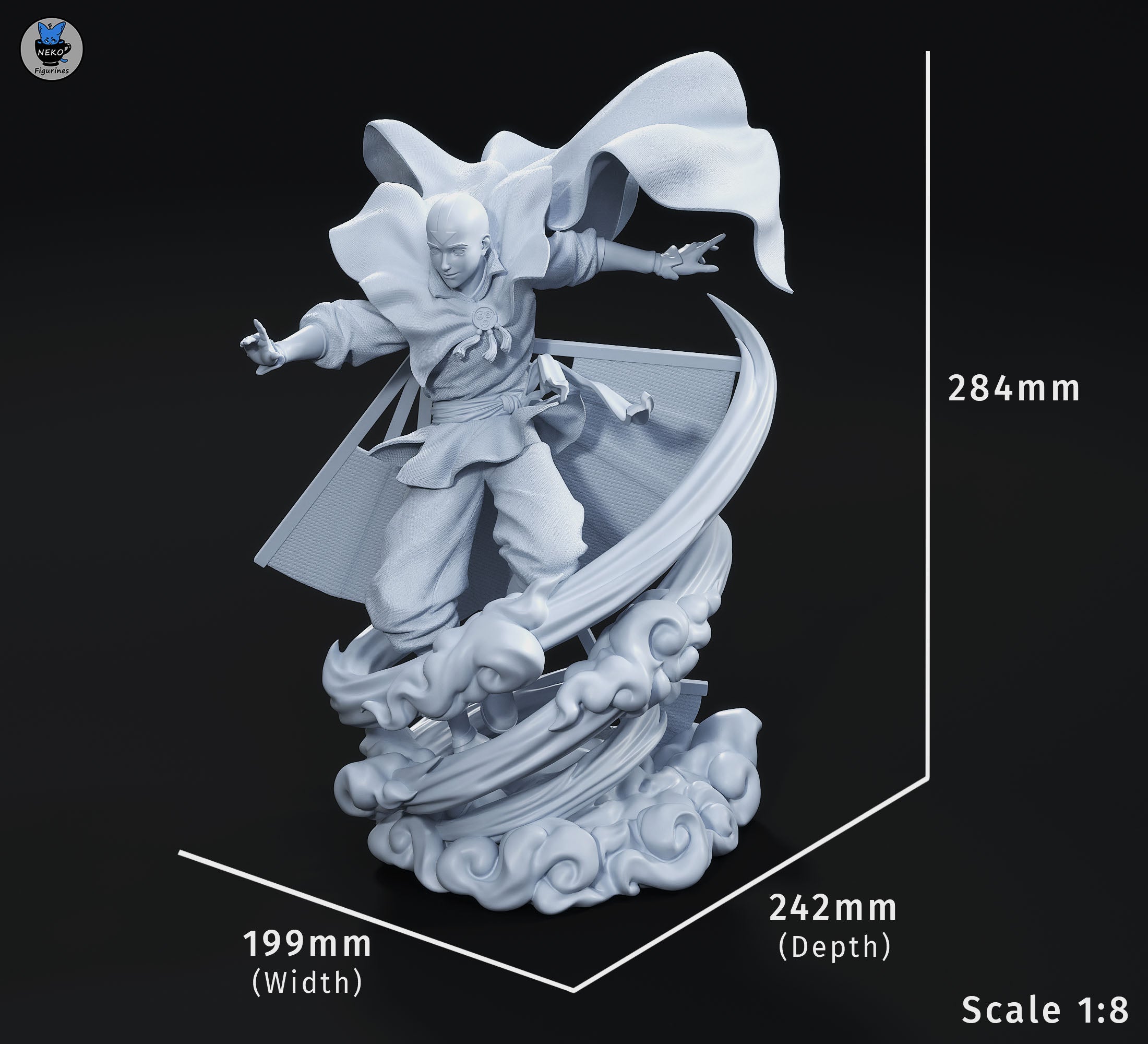 The Last Airbender Statue
