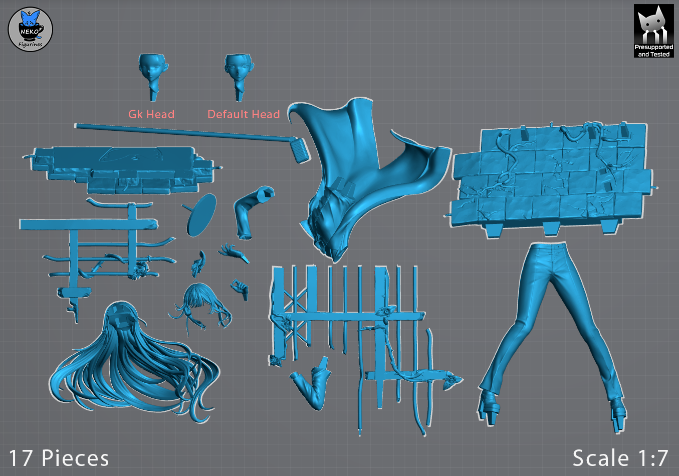 Utaite Ado | Maximum Detailed 12K 3D printed figure