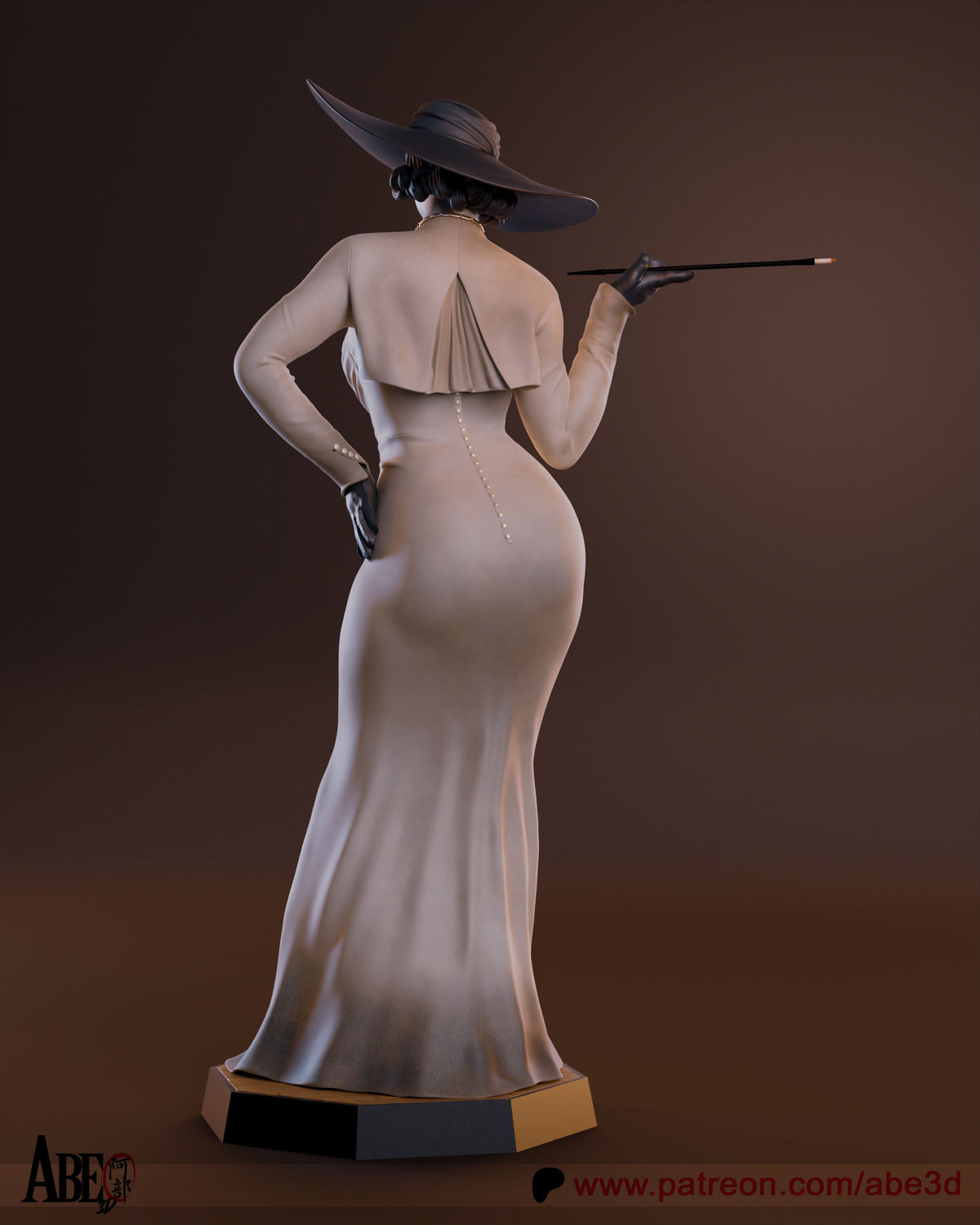 Countess Dimitrescu Statue