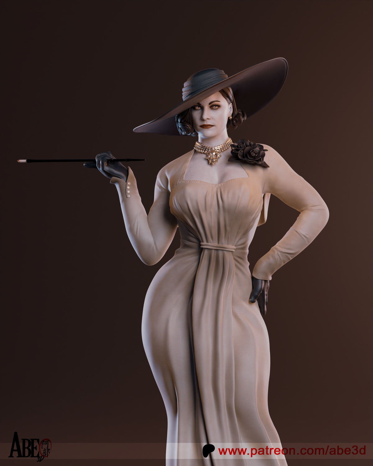 Countess Dimitrescu Statue