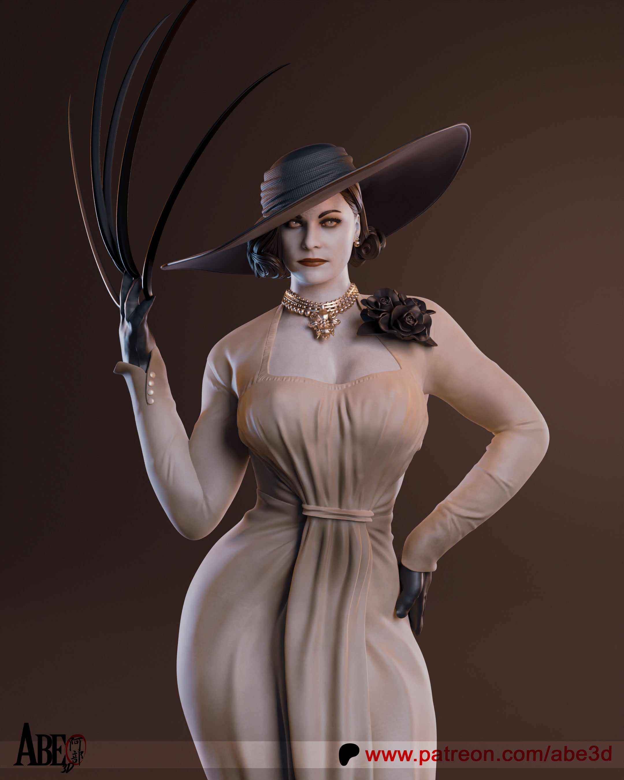 Countess Dimitrescu Statue