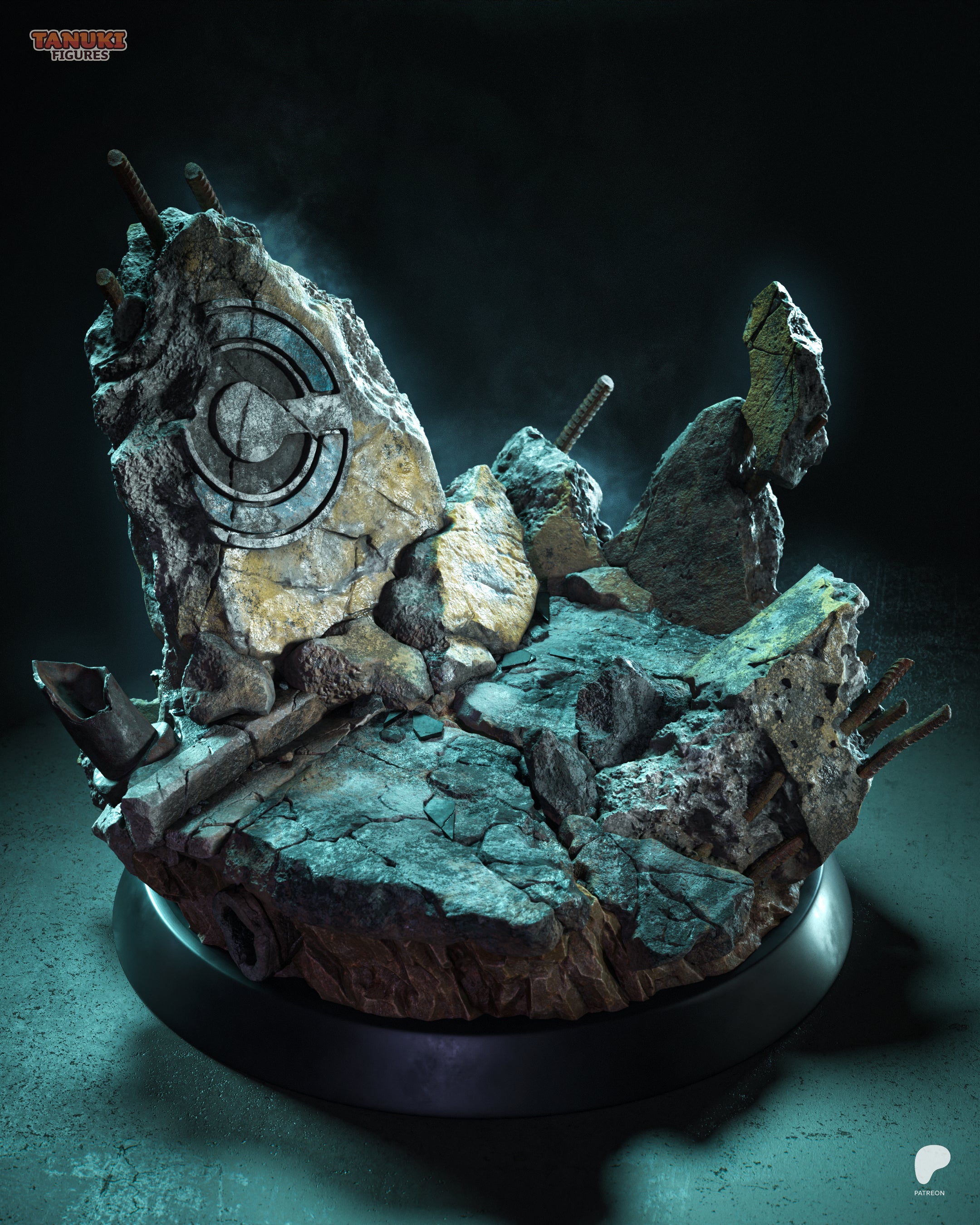 The Elegant Android Statue