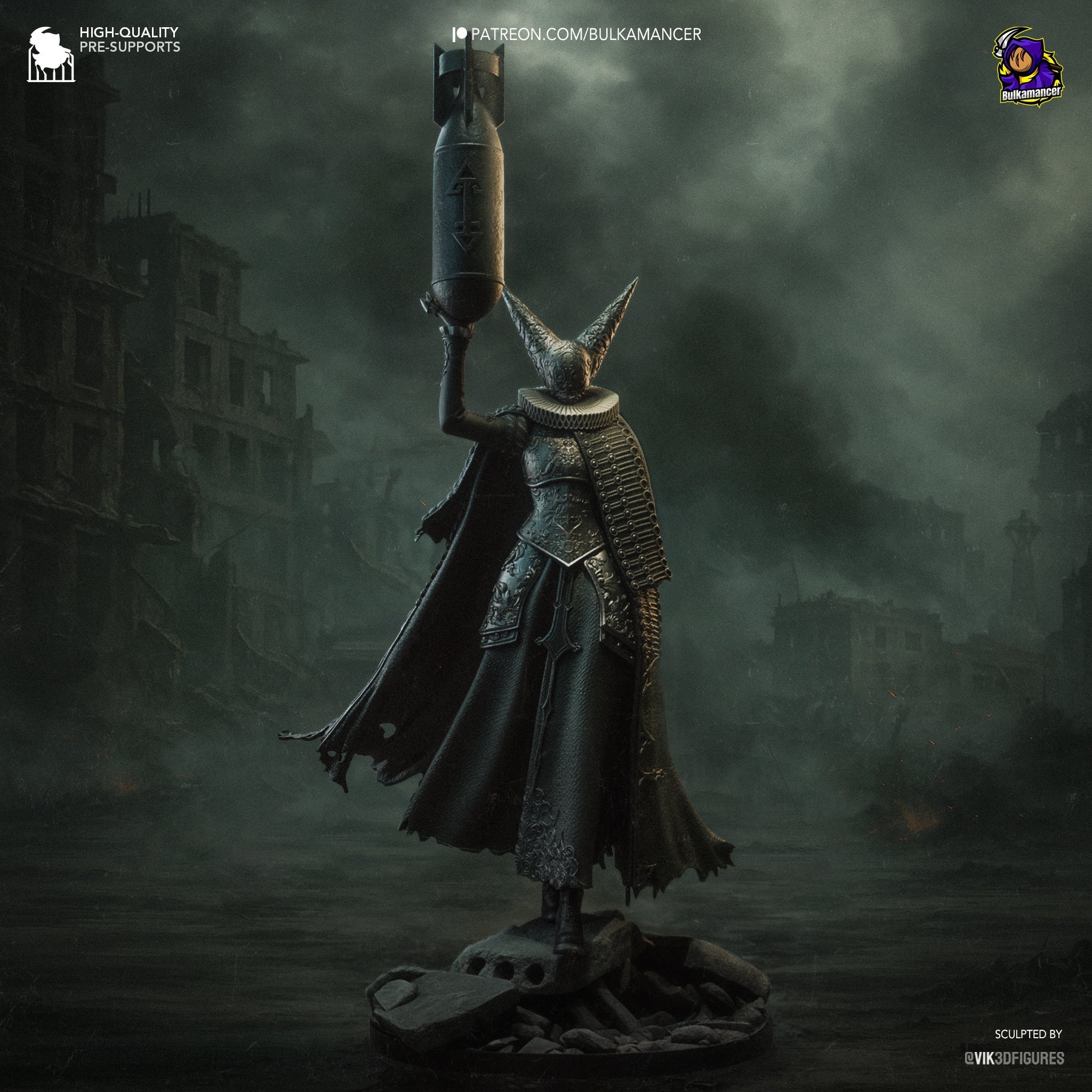 The Artillery Witch Statue
