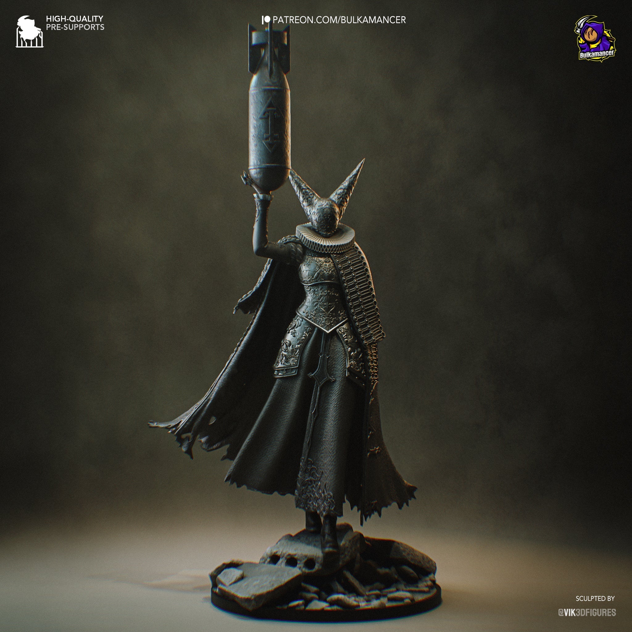 The Artillery Witch Statue