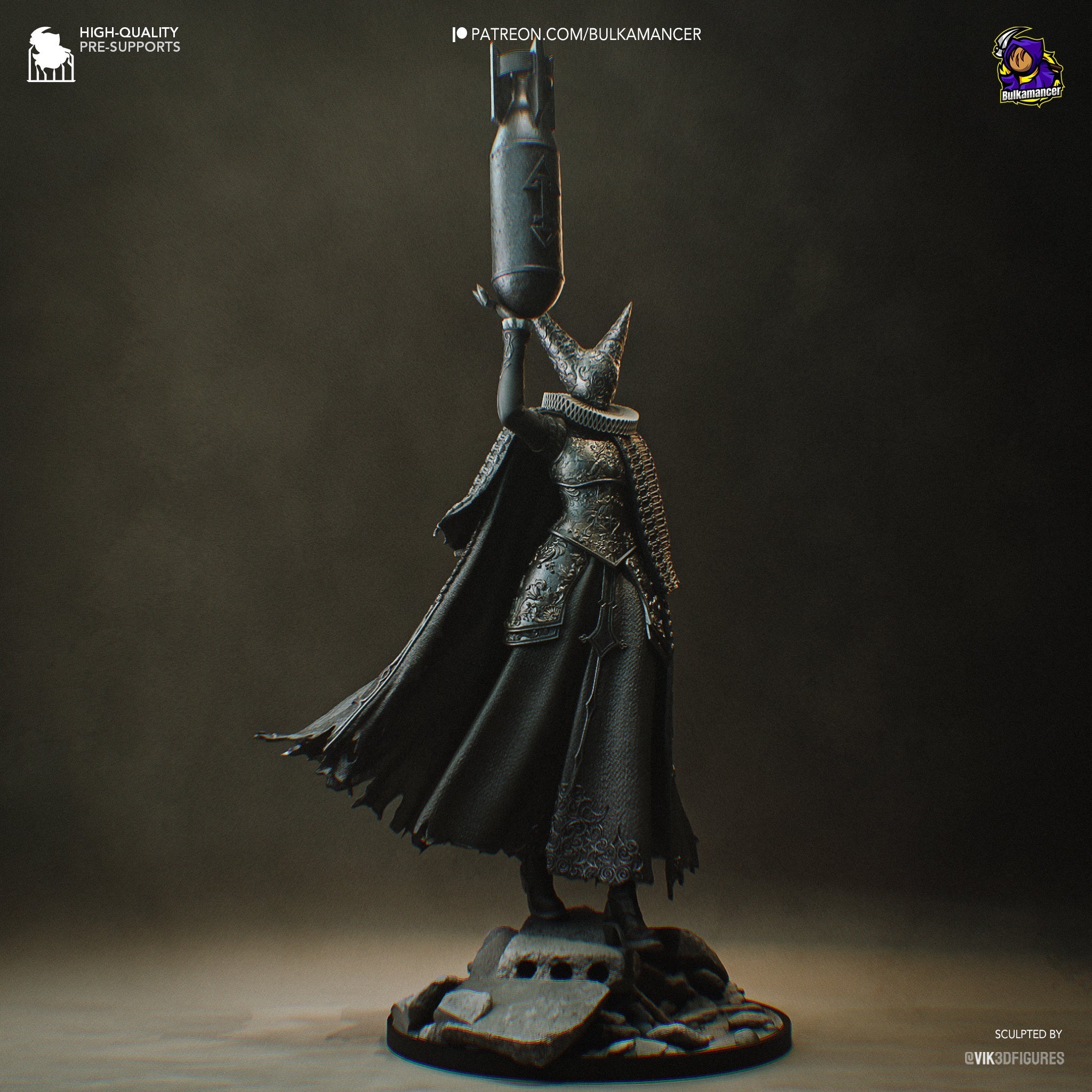 The Artillery Witch Statue