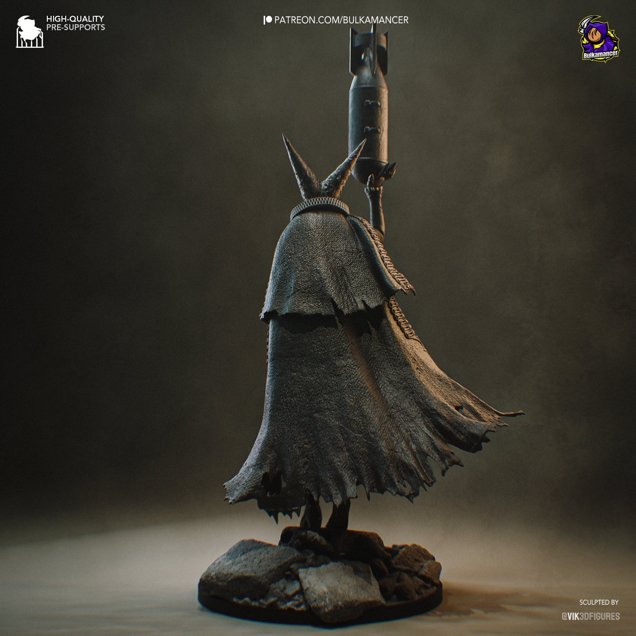 The Artillery Witch Statue