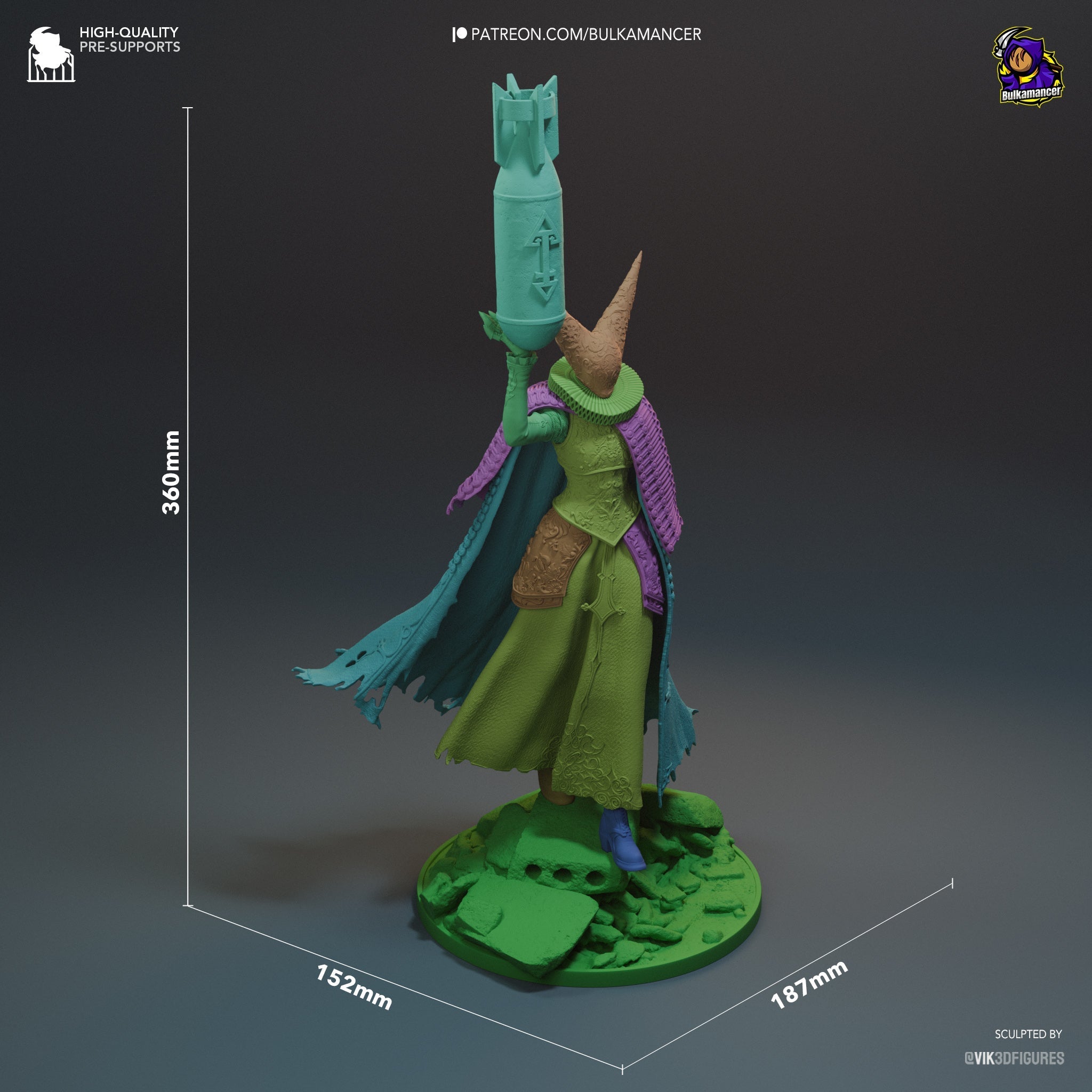 The Artillery Witch Statue