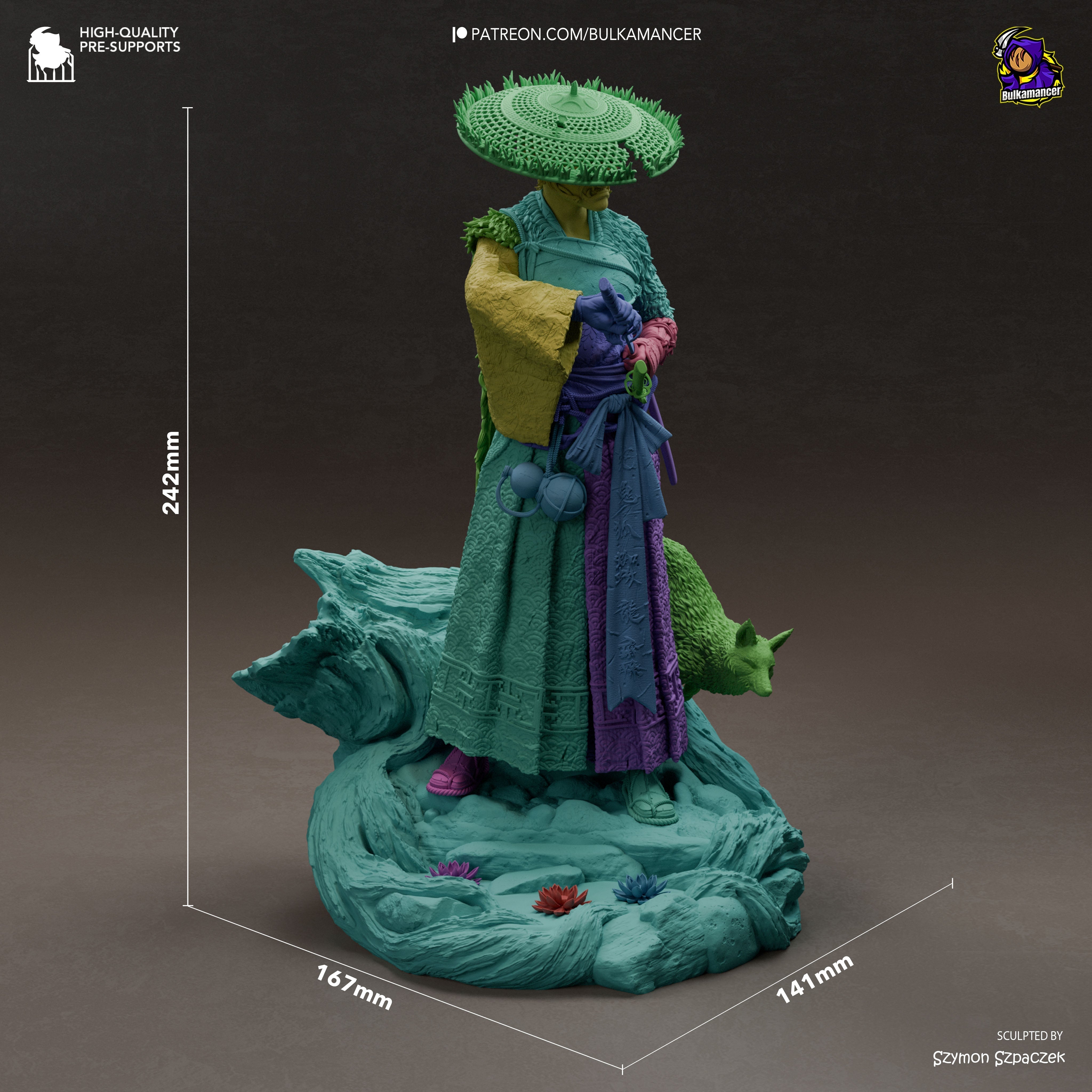 The Wandering Blade Statue