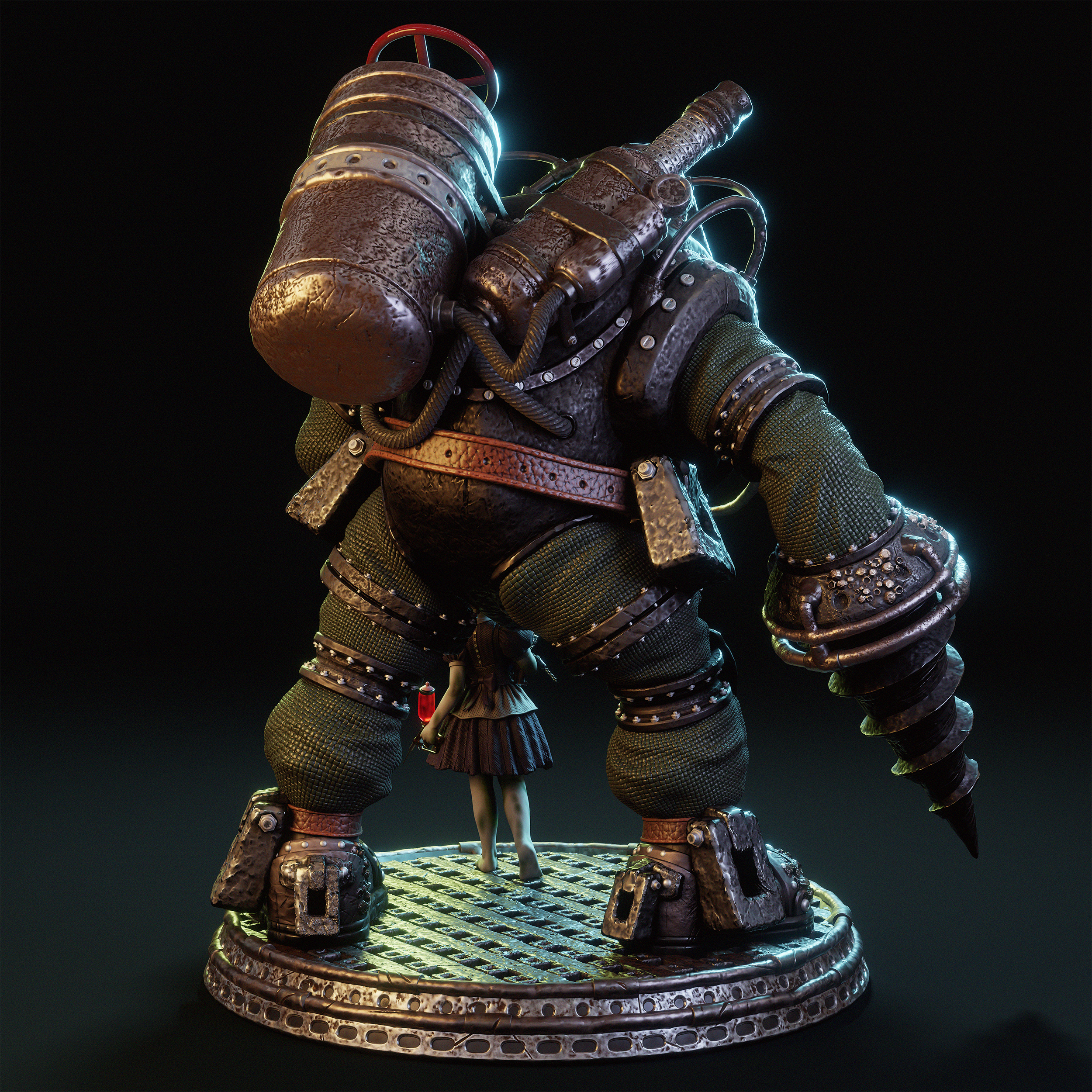The Rapture Protector Statue