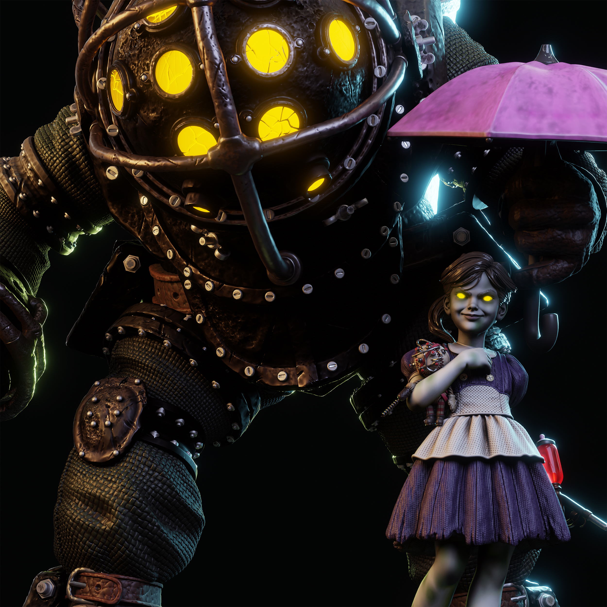 The Rapture Protector Statue