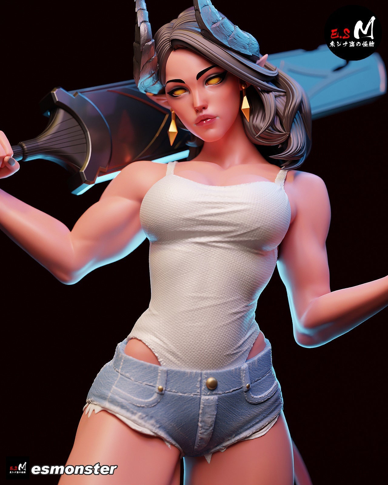 The Infernal Enforcer Statue