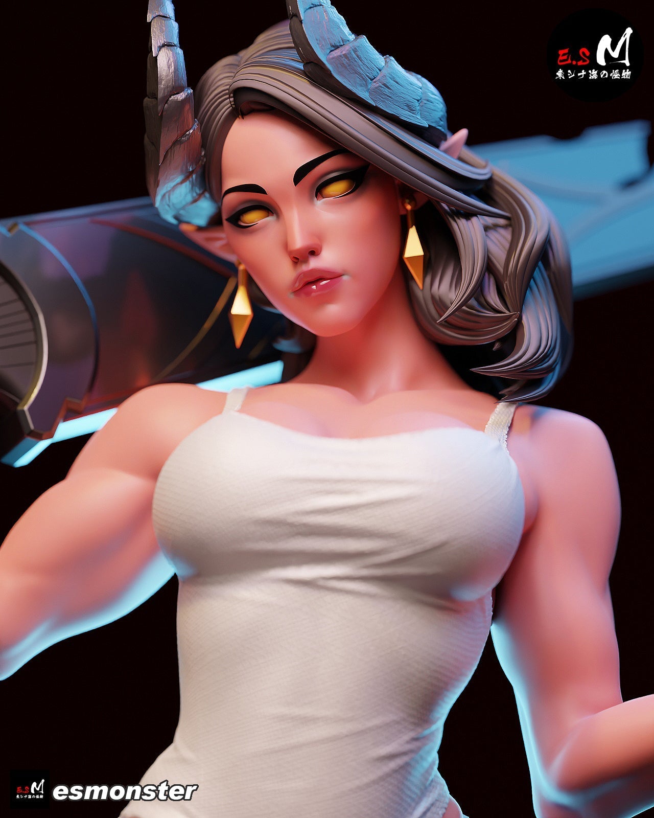 The Infernal Enforcer Statue