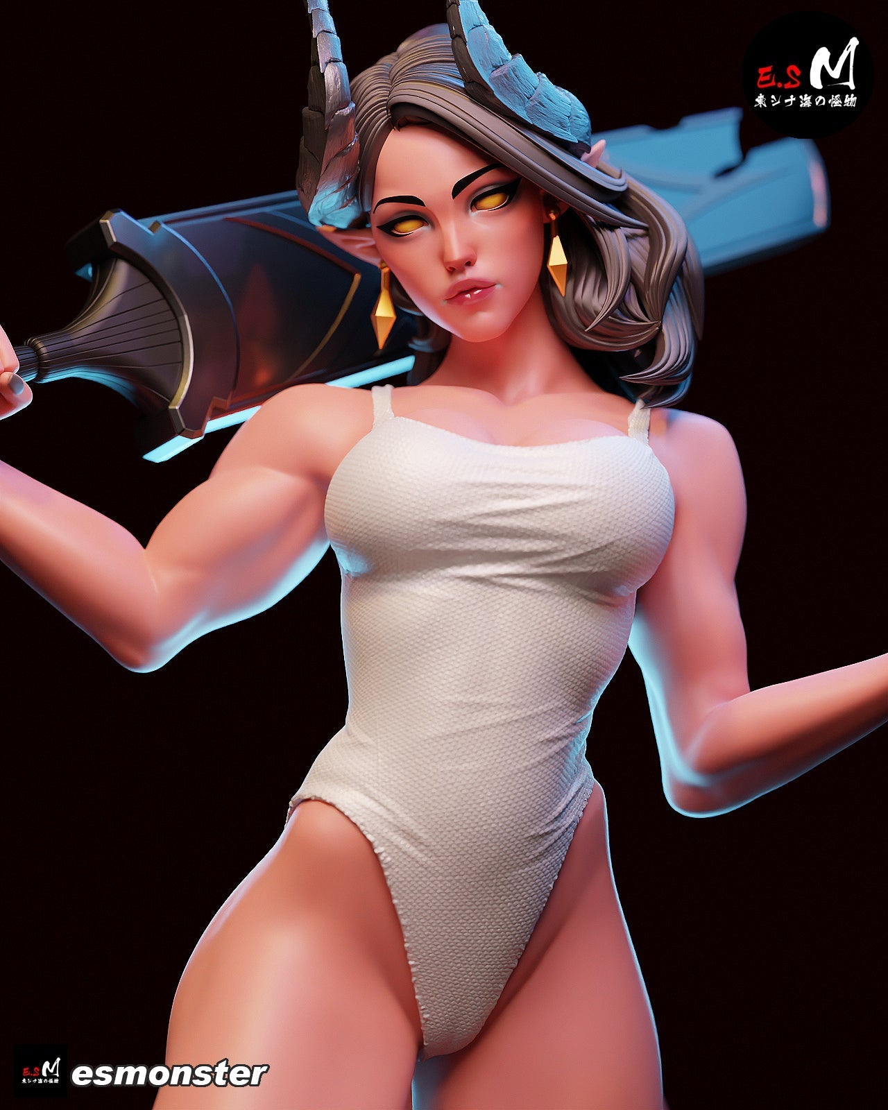 The Infernal Enforcer Statue