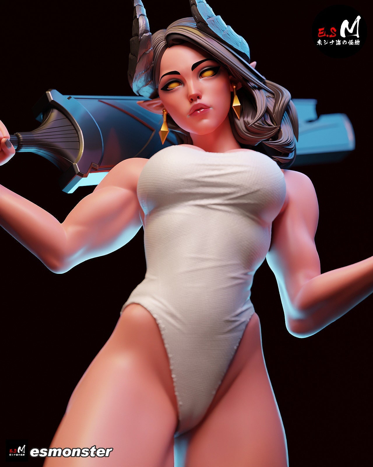 The Infernal Enforcer Statue