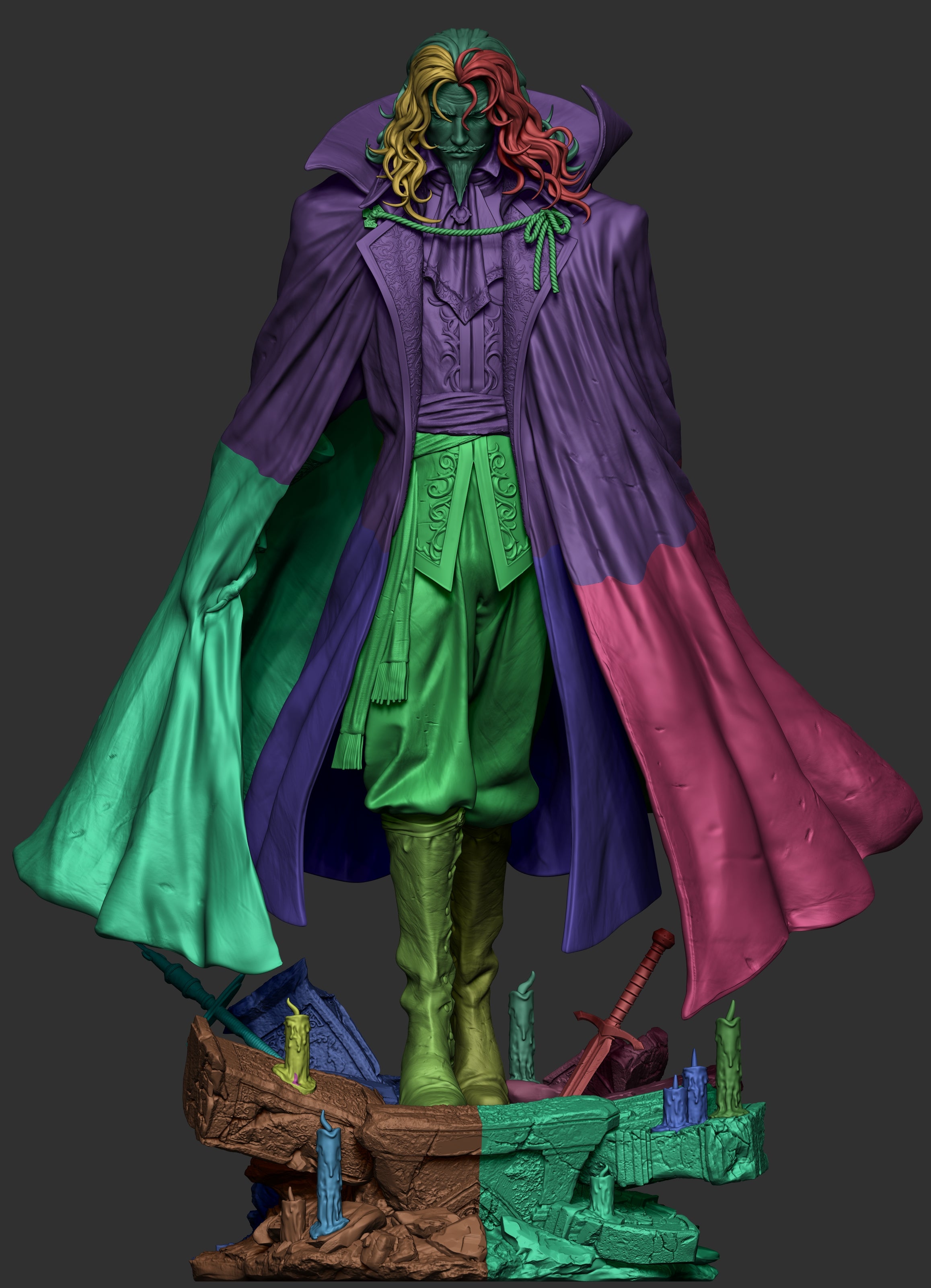 The Eternal Sovereign | Maximum Detailed 12K 3D printed figure