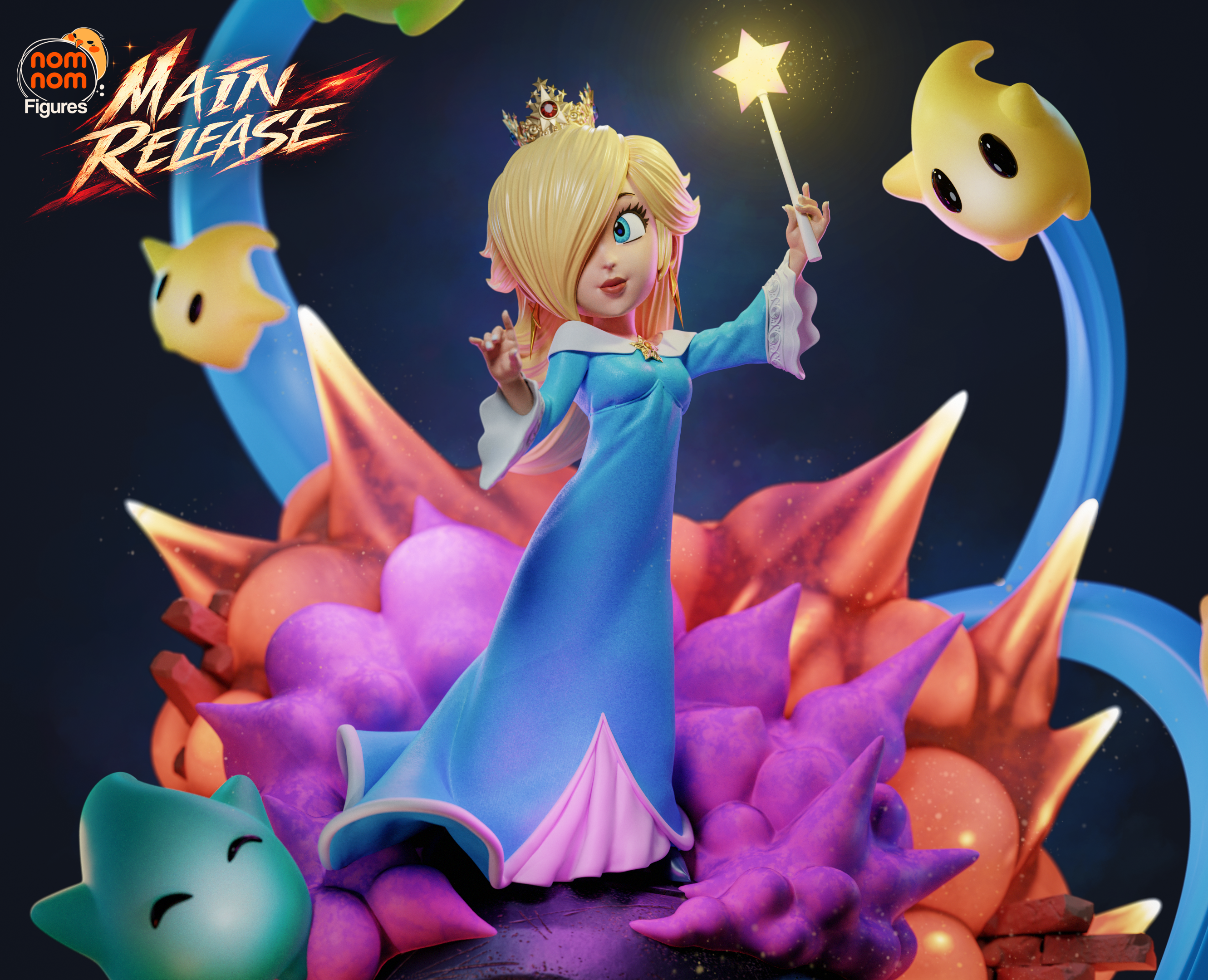 Princess Rosalina Statue