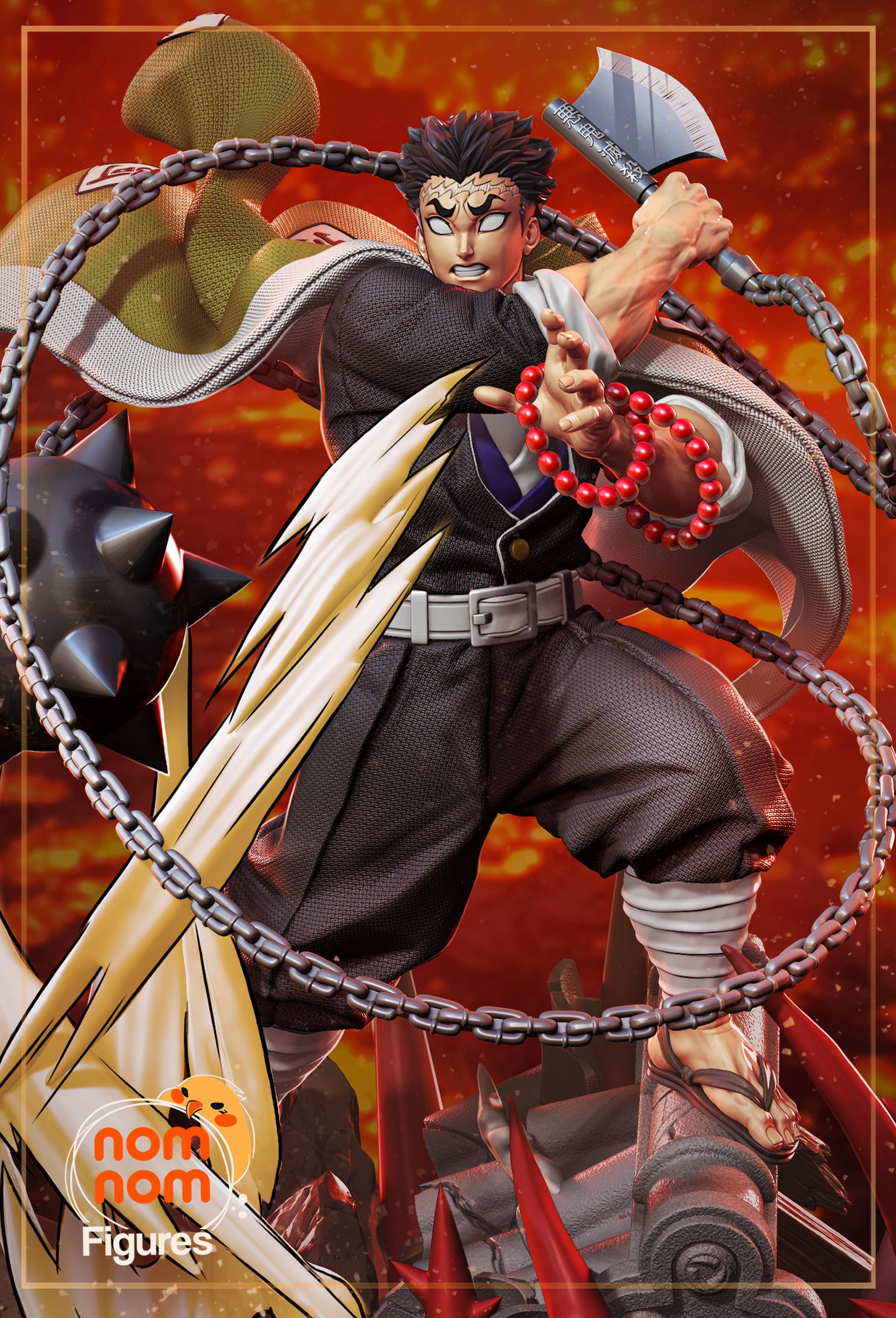 The Power and Faith | Maximum Detailed 12K 3D printed figure