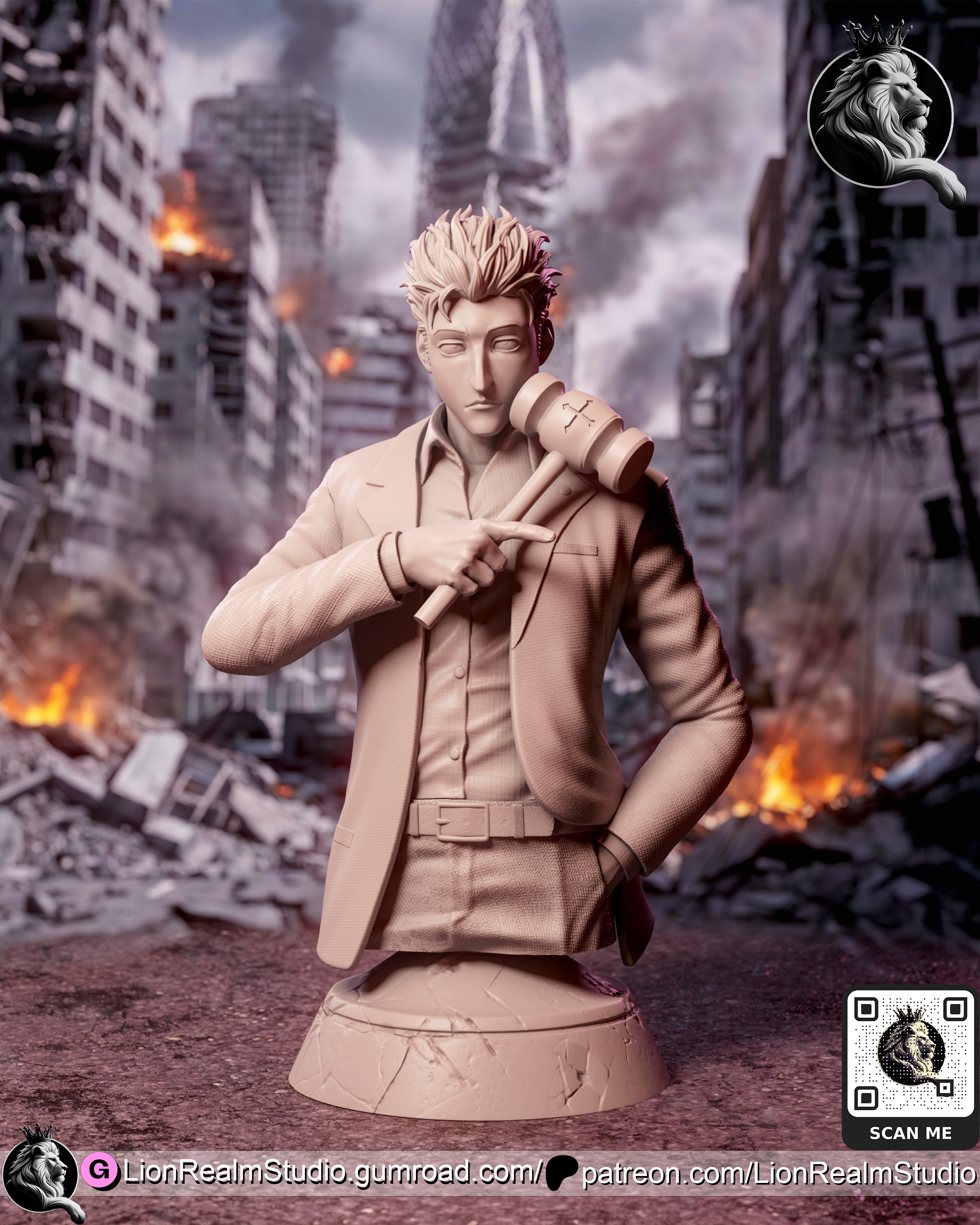 The Attorney Statue