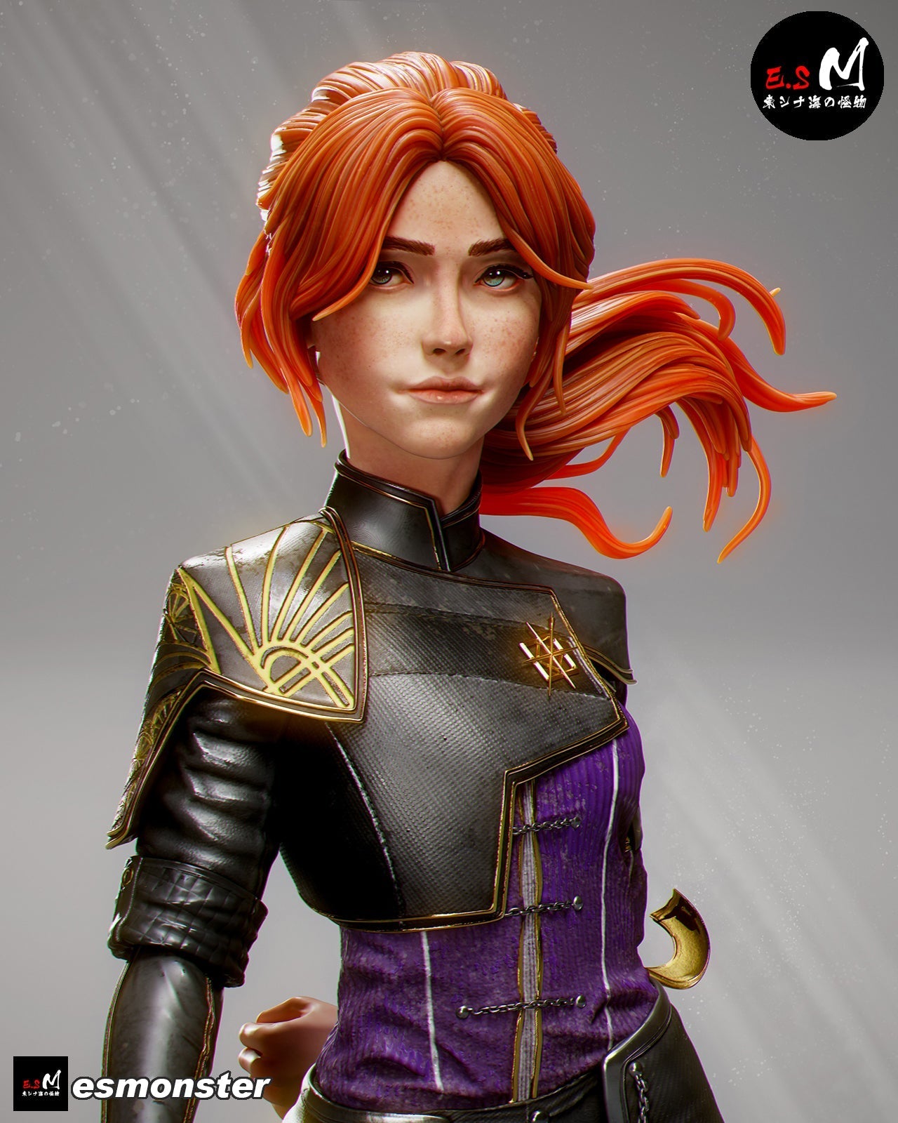 Roseblade Maelle Statue