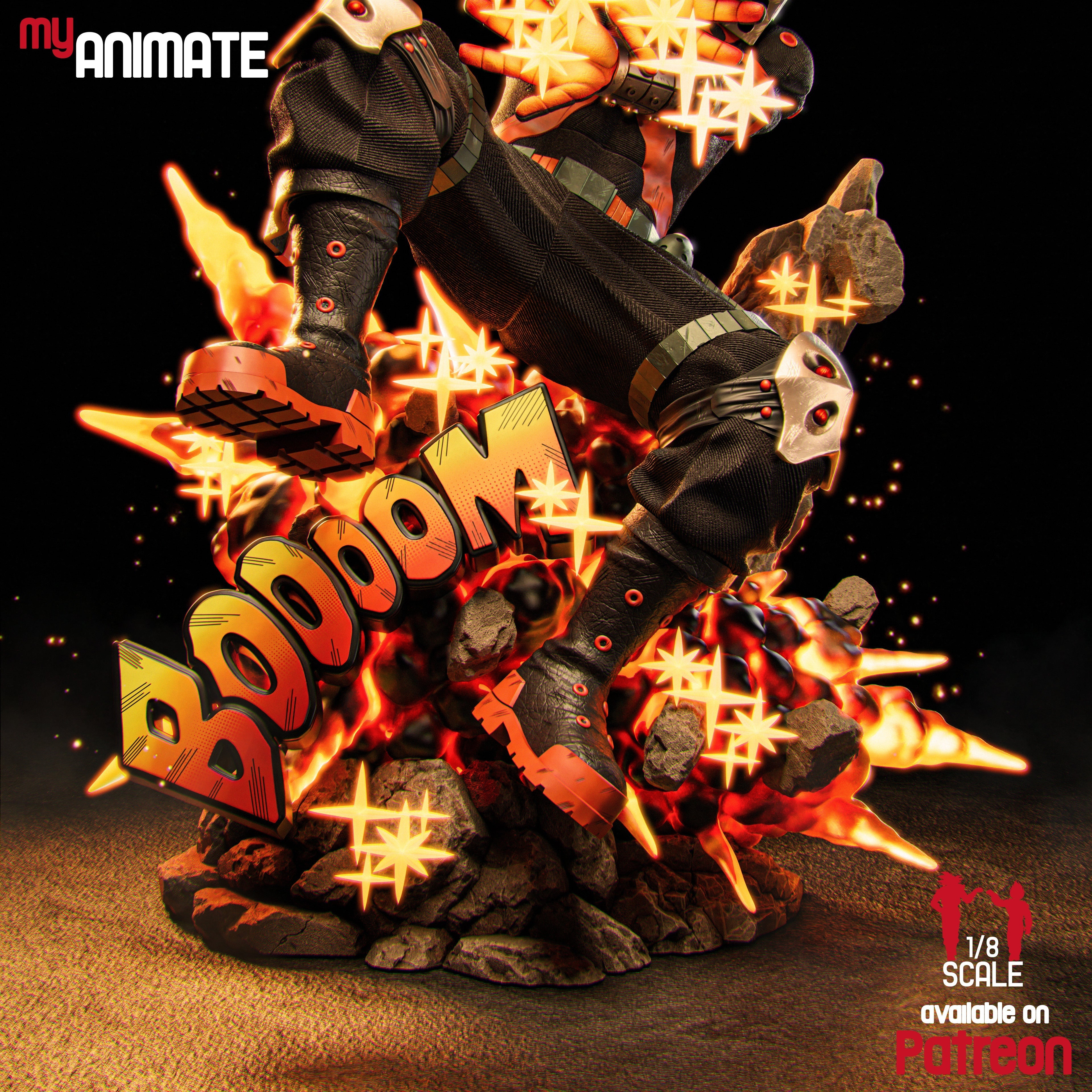 The Great Explosion Statue