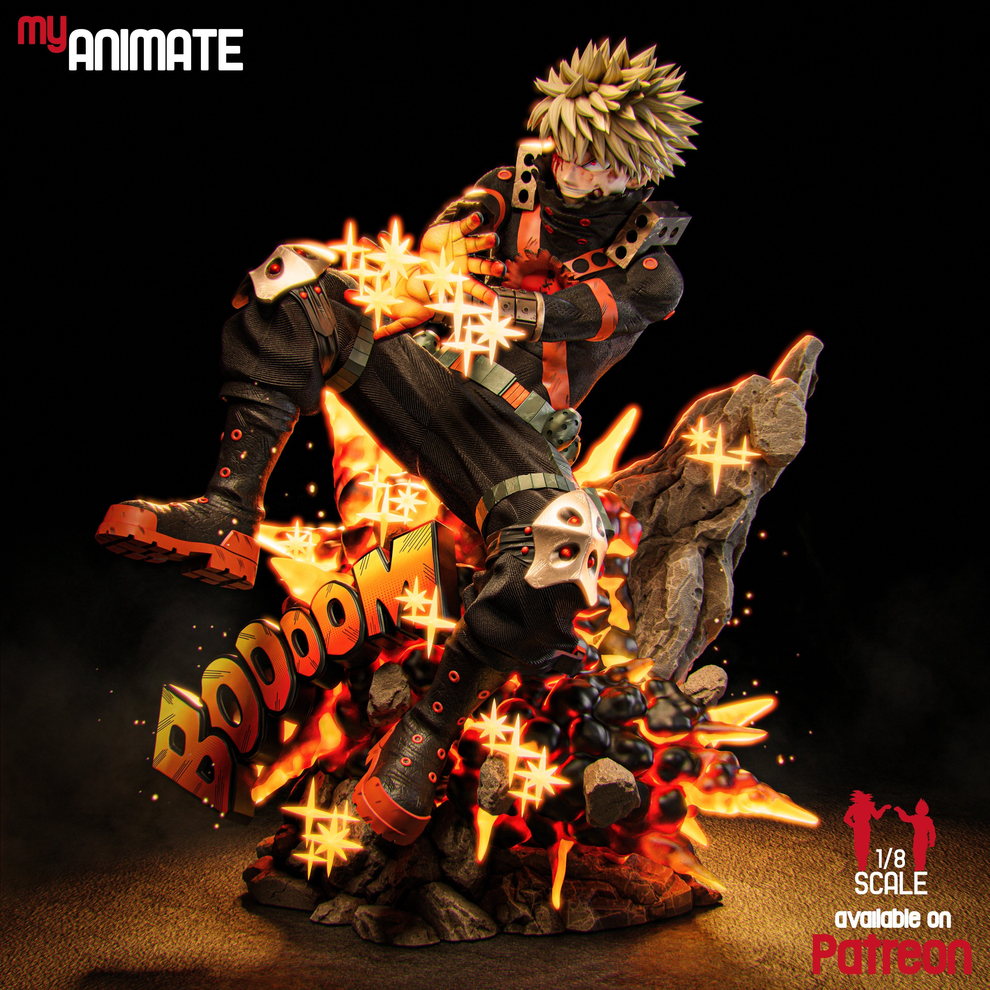 The Great Explosion Statue