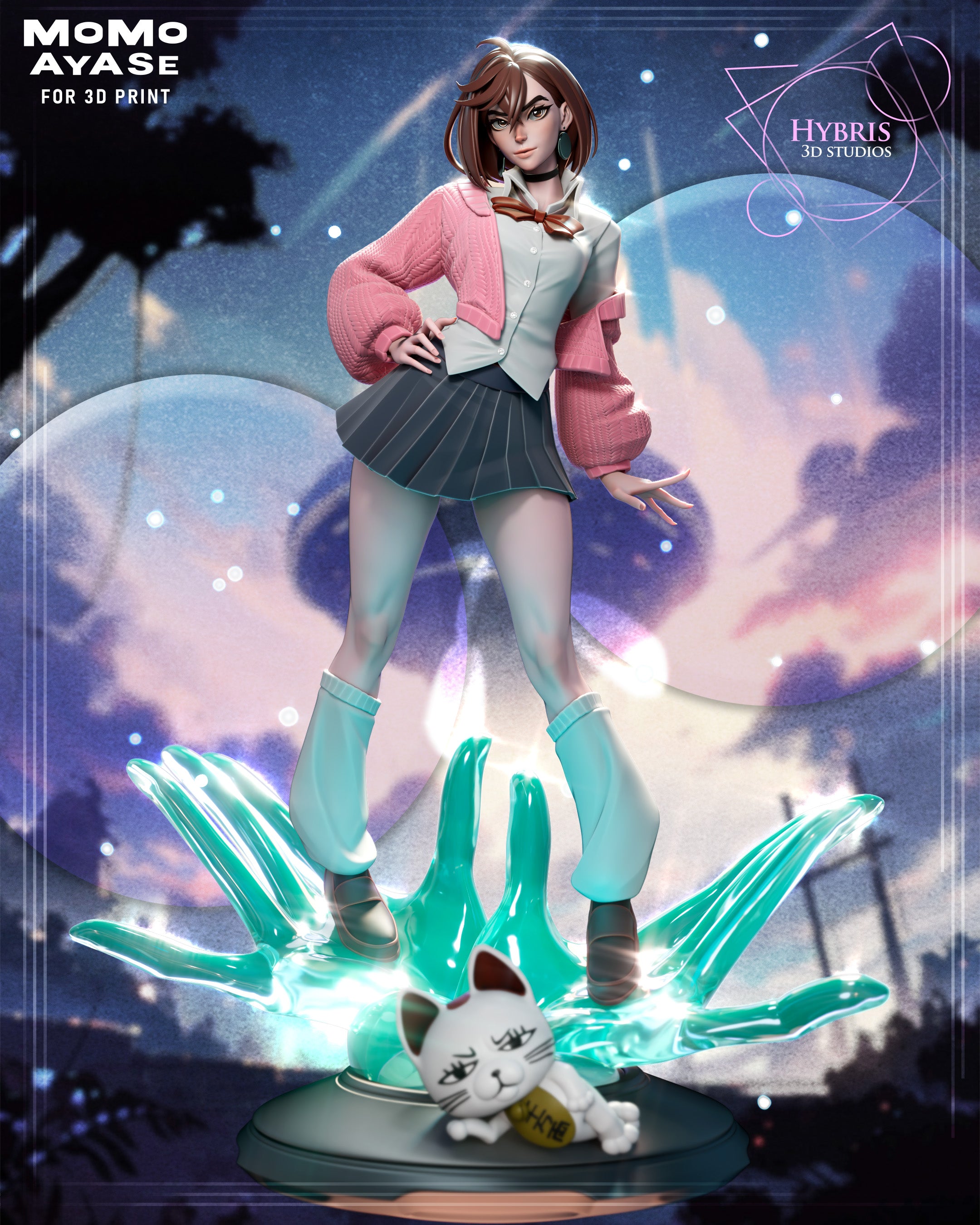 The Spirit Medium | Maximum Detailed 12K 3D printed figure