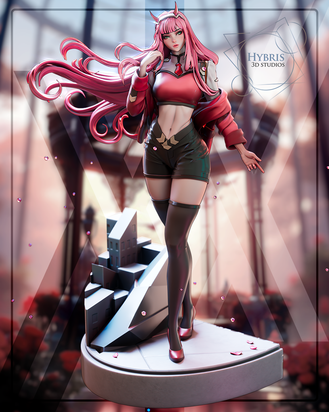 Zero Two Statue