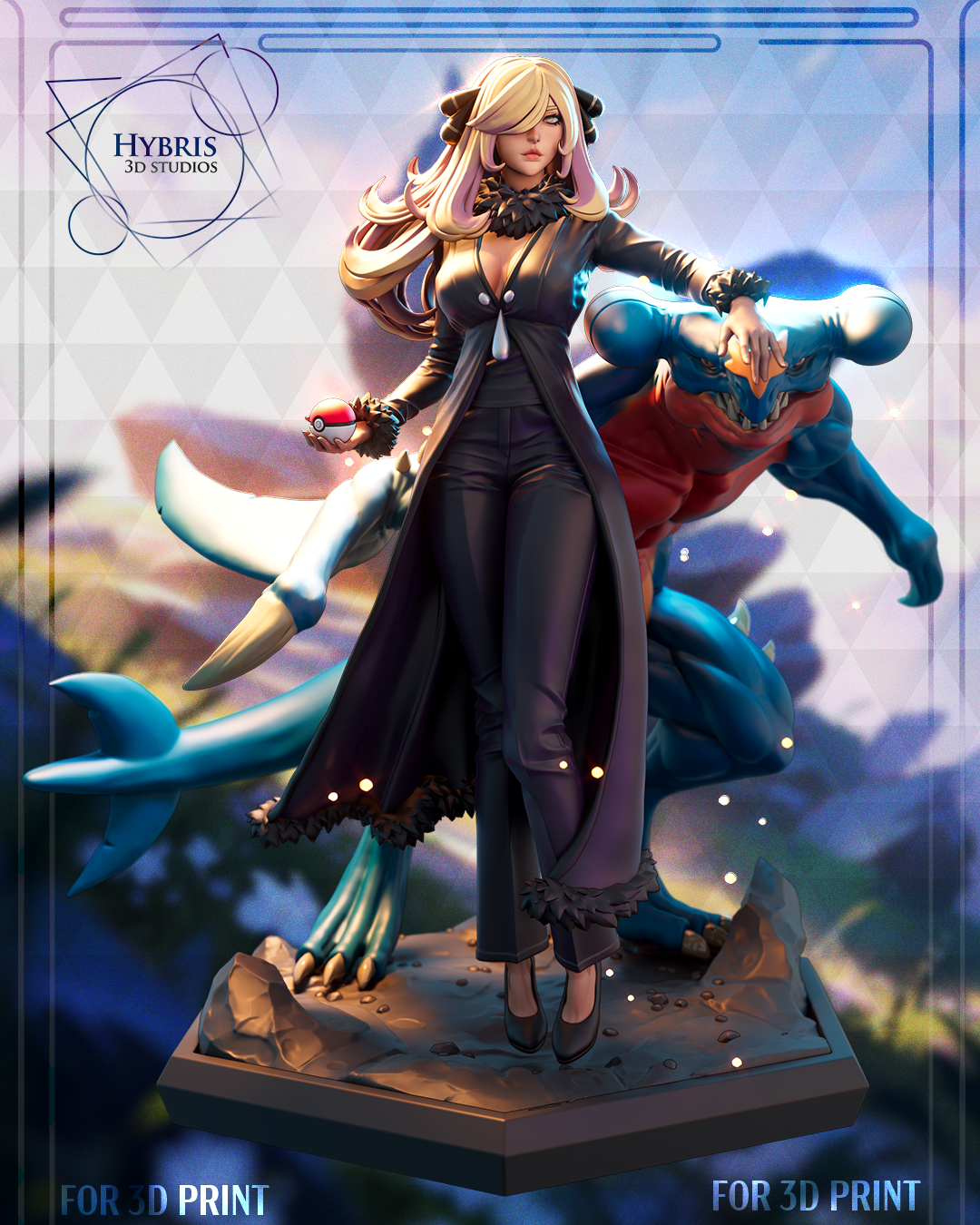 Sinnoh Legend Statue