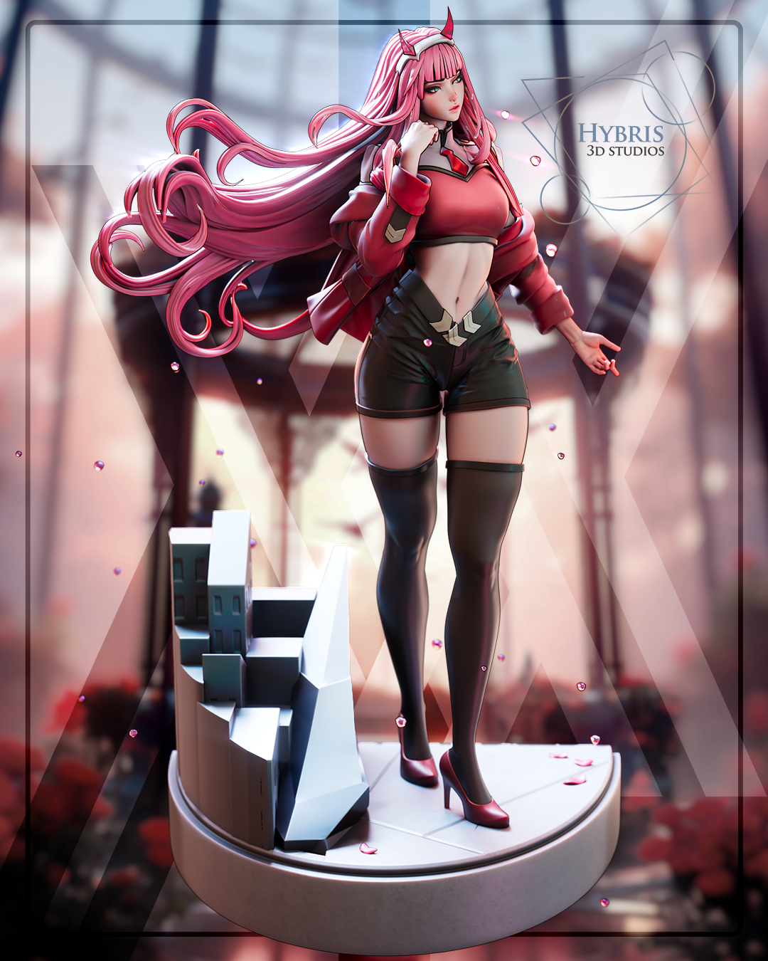 Zero Two Statue