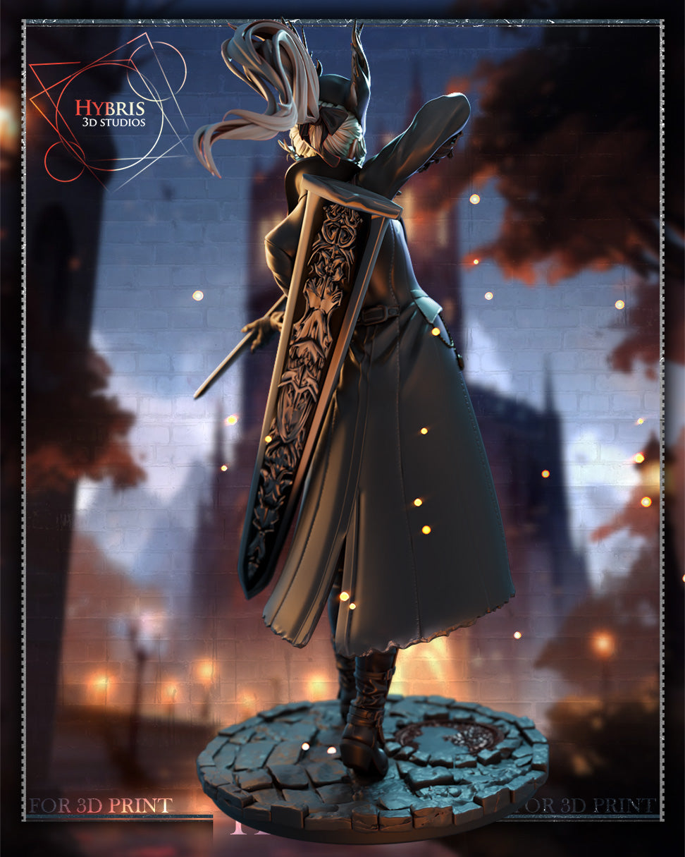 The Clocktower Rose | Maximum Detailed 12K 3D printed figure