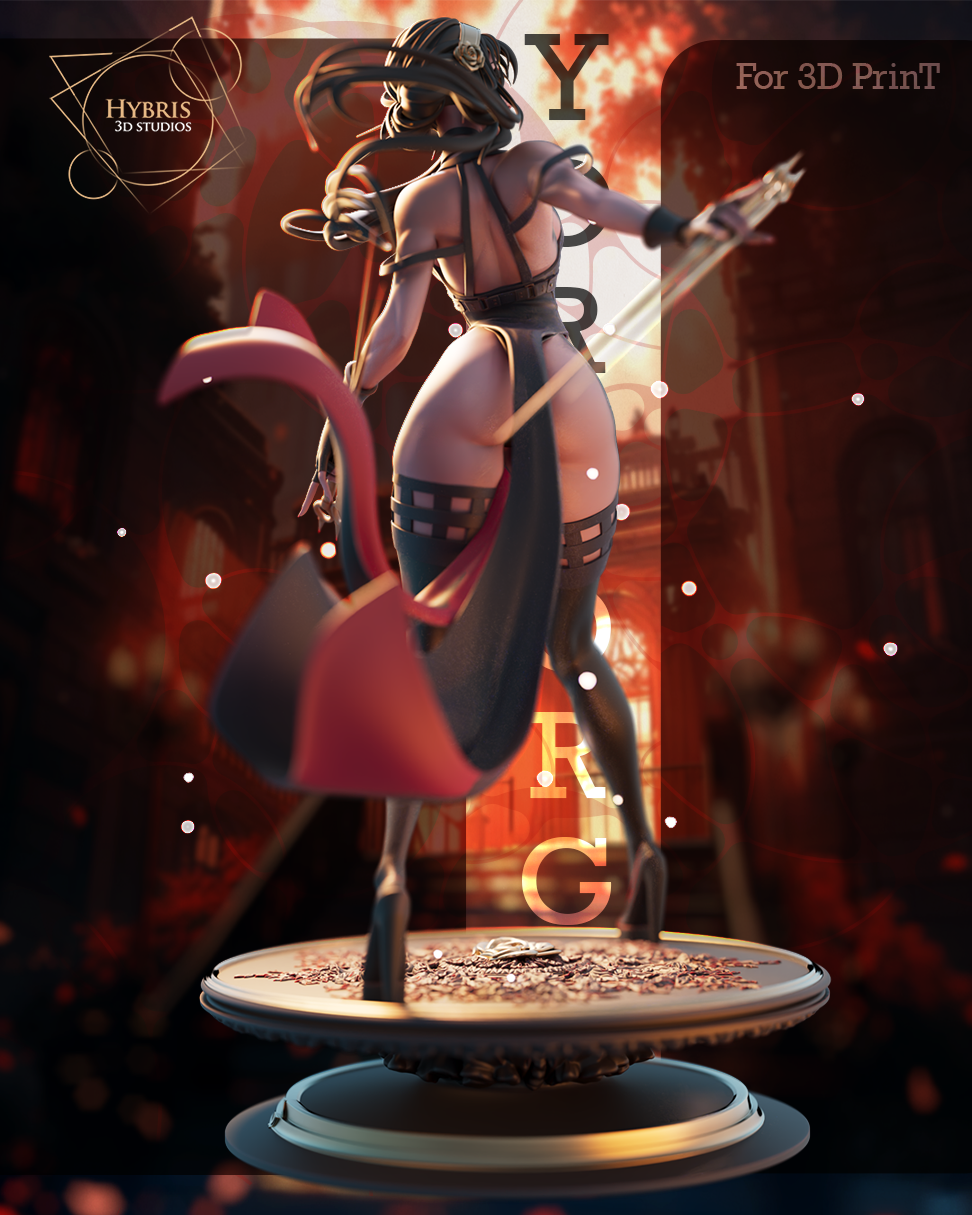 The Thorn Princess | Maximum Detailed 12K 3D printed figure