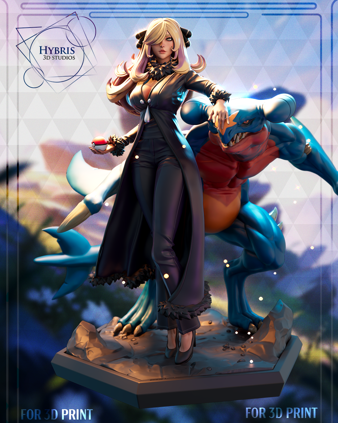 Sinnoh Legend Statue