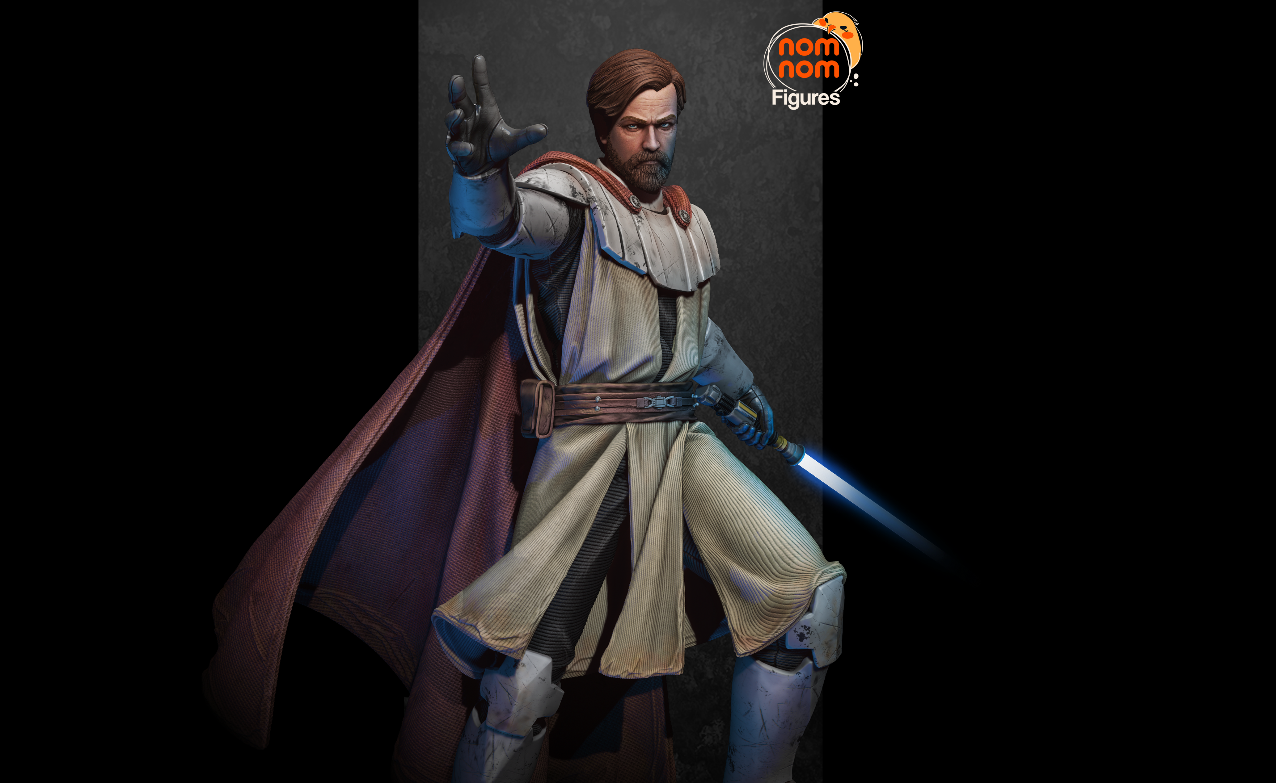 Noble Jedi Master Statue