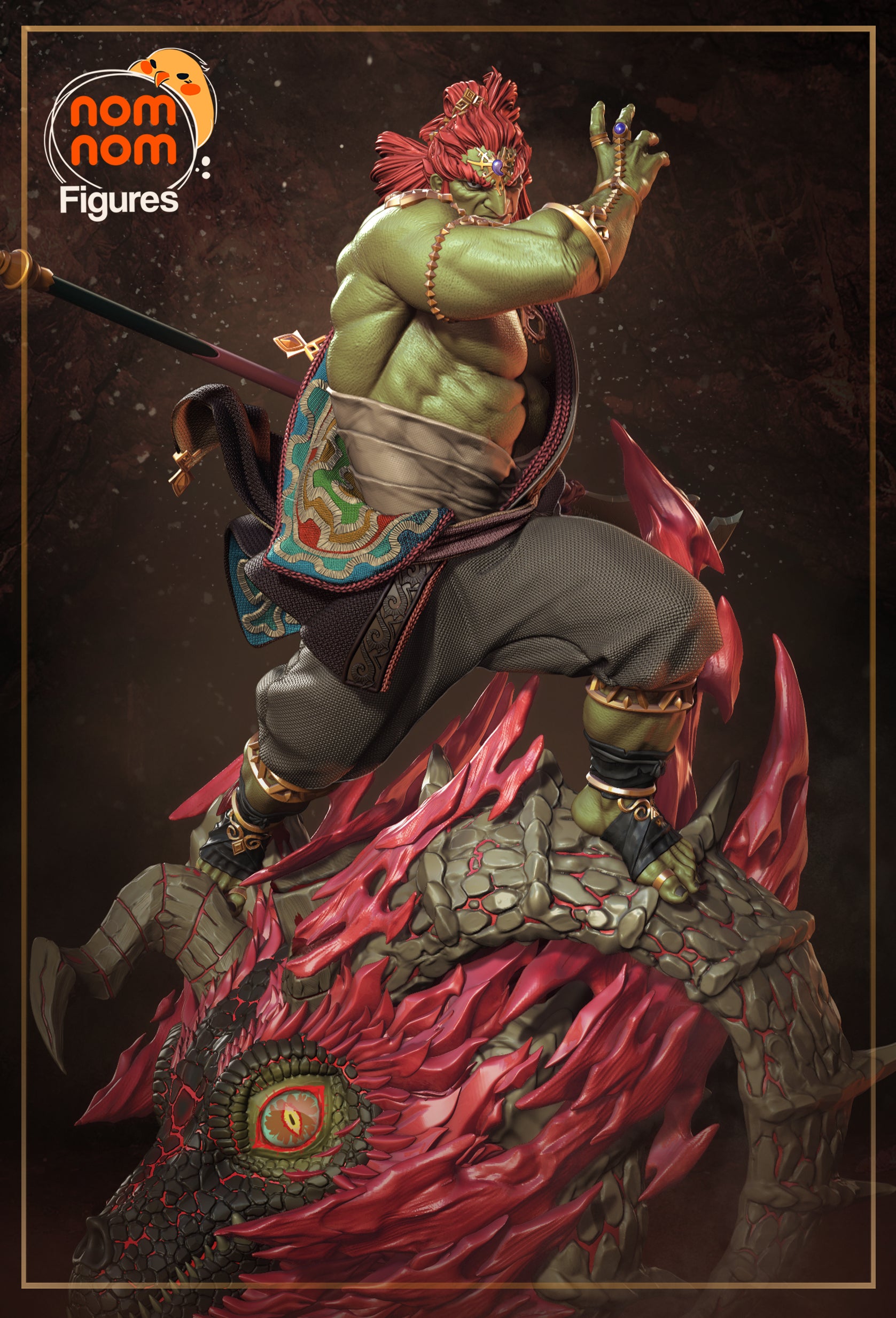 The Demon King | Maximum Detailed 12K 3D printed figure