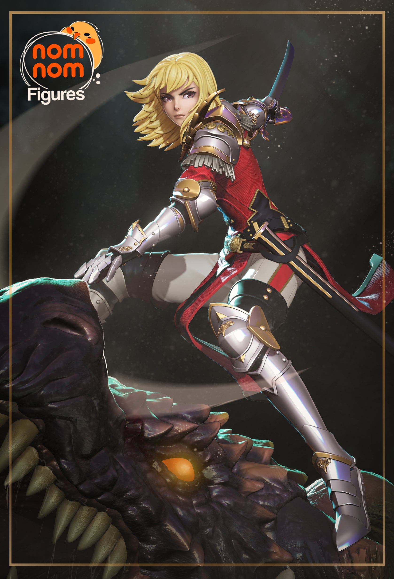 The Graceful Hunter | Maximum Detailed 12K 3D printed figure