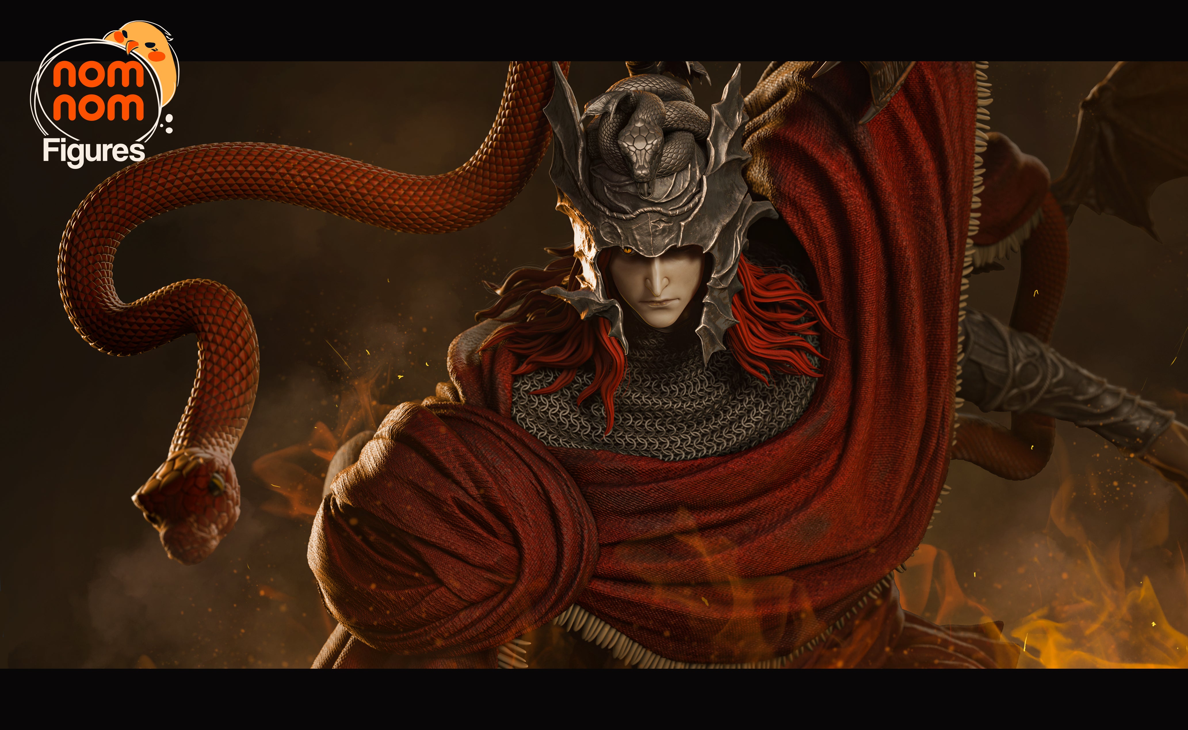 The Cursed Heir | Maximum Detailed 12K 3D printed figure