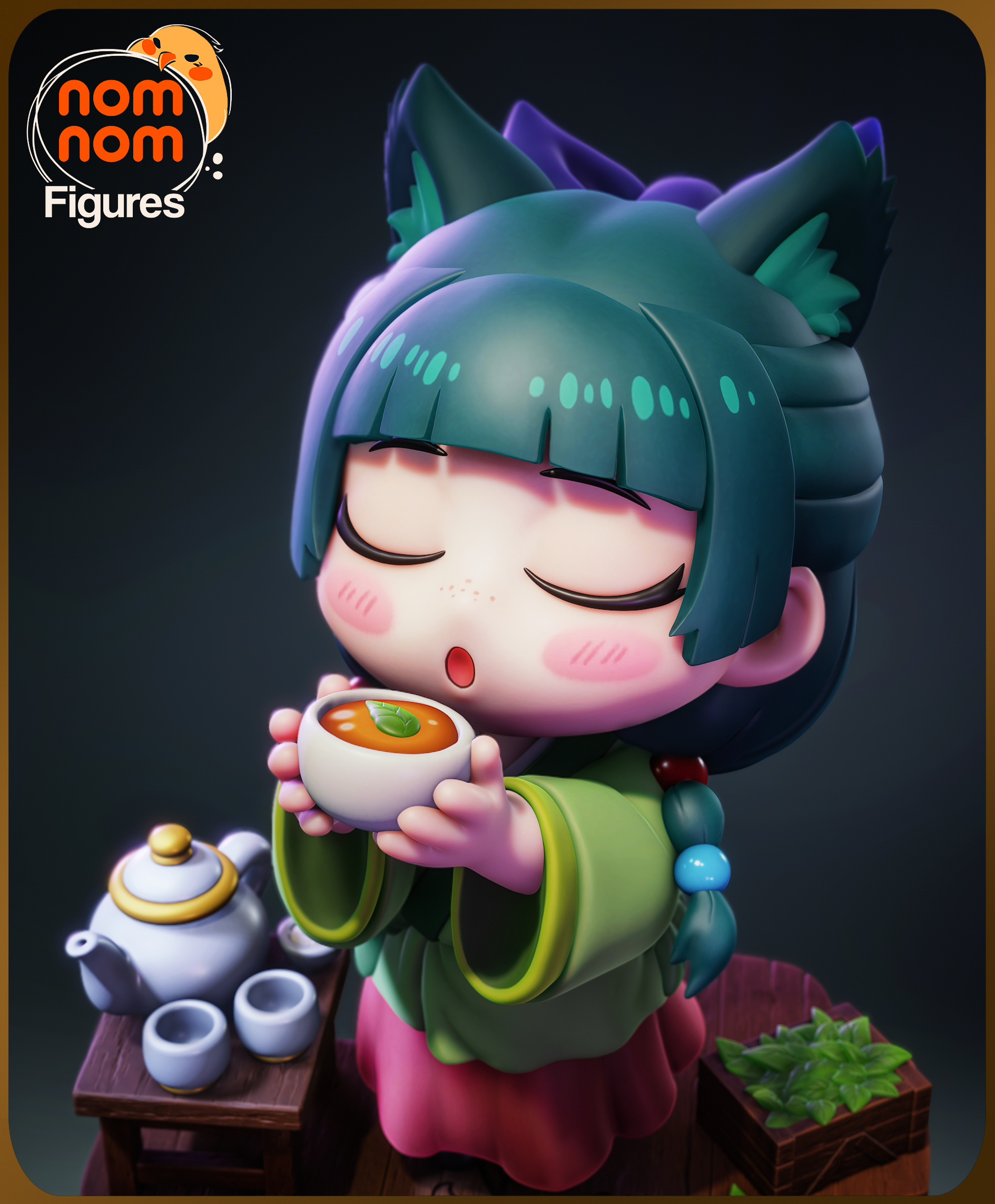 The Tiny Apothecary | Maximum Detailed 12K 3D printed figure