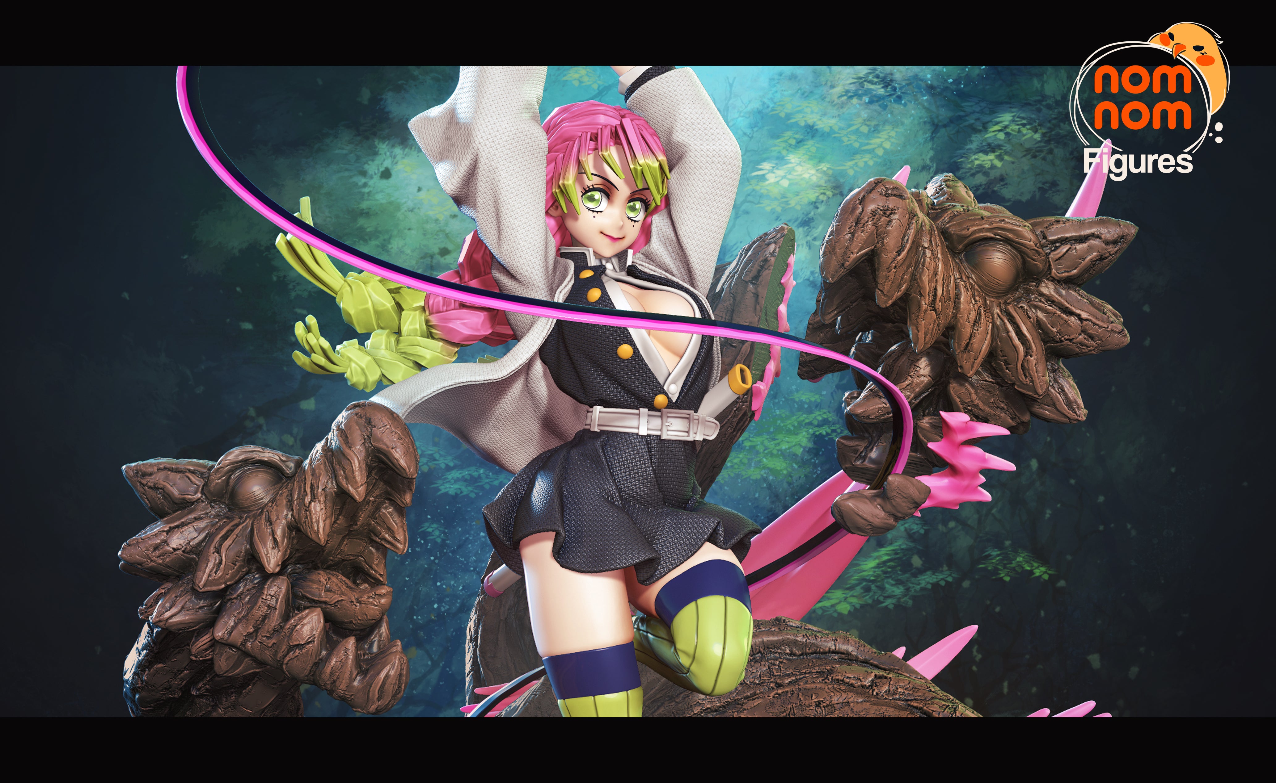 The Love Hashira | Maximum Detailed 12K 3D printed figure