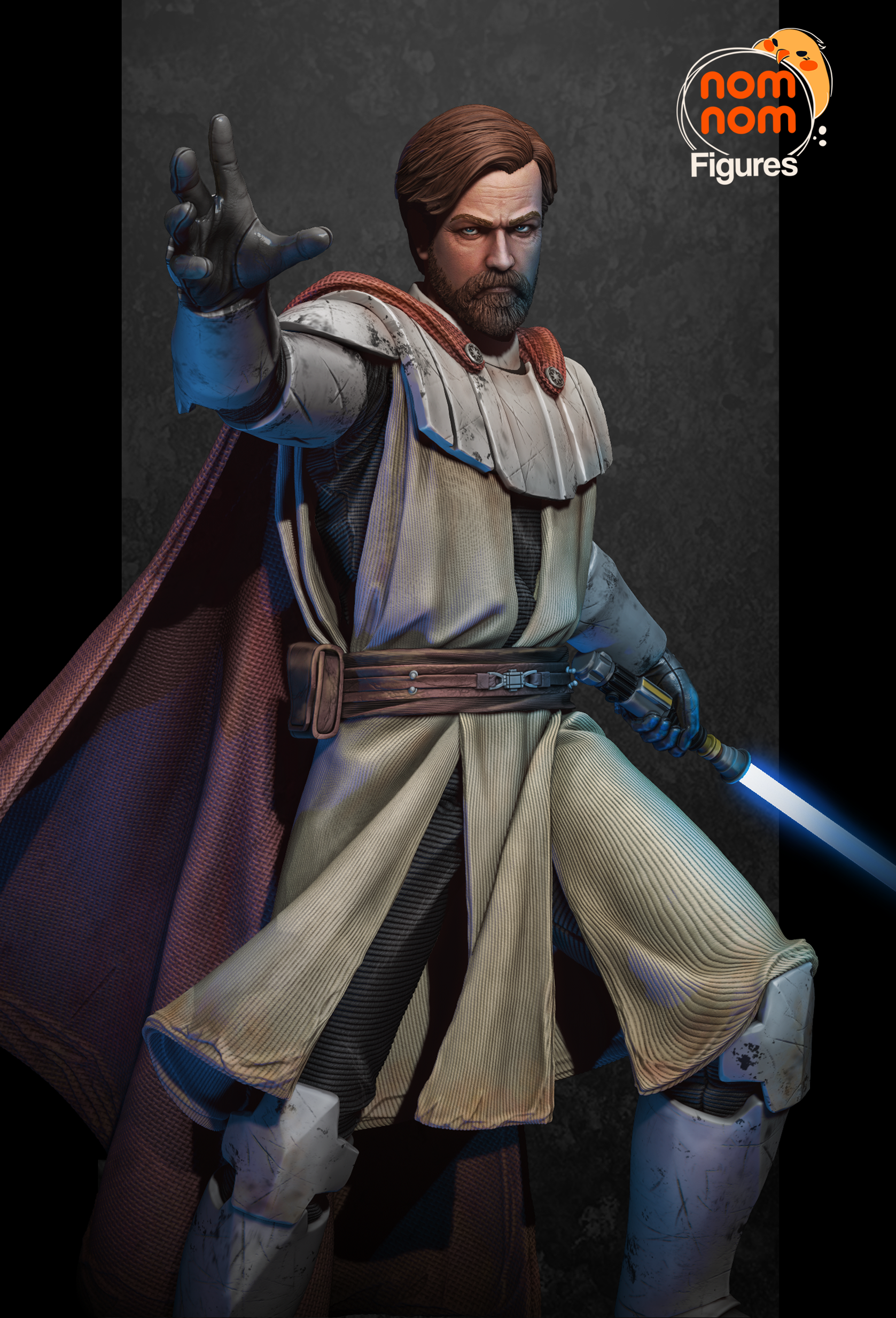 Noble Jedi Master Statue