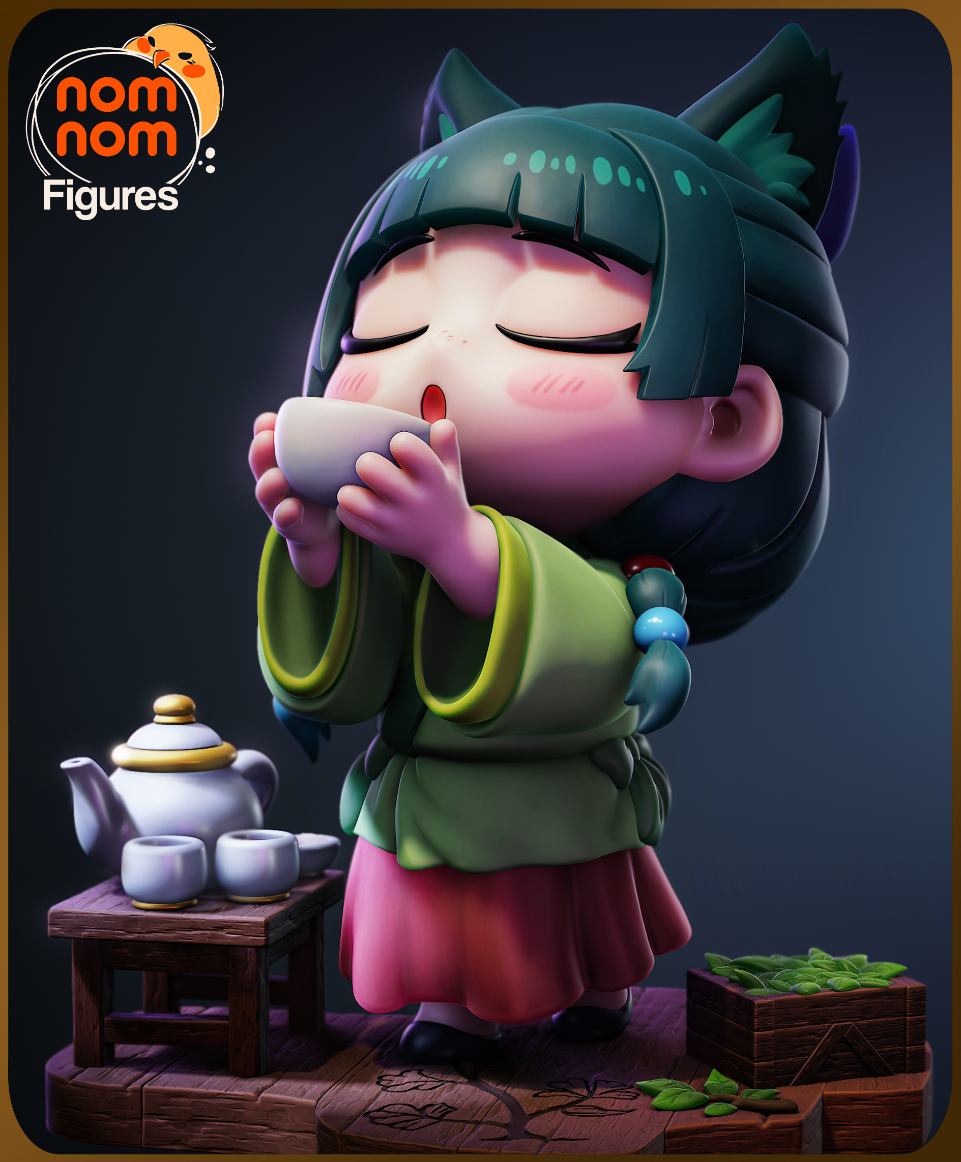 The Tiny Apothecary | Maximum Detailed 12K 3D printed figure