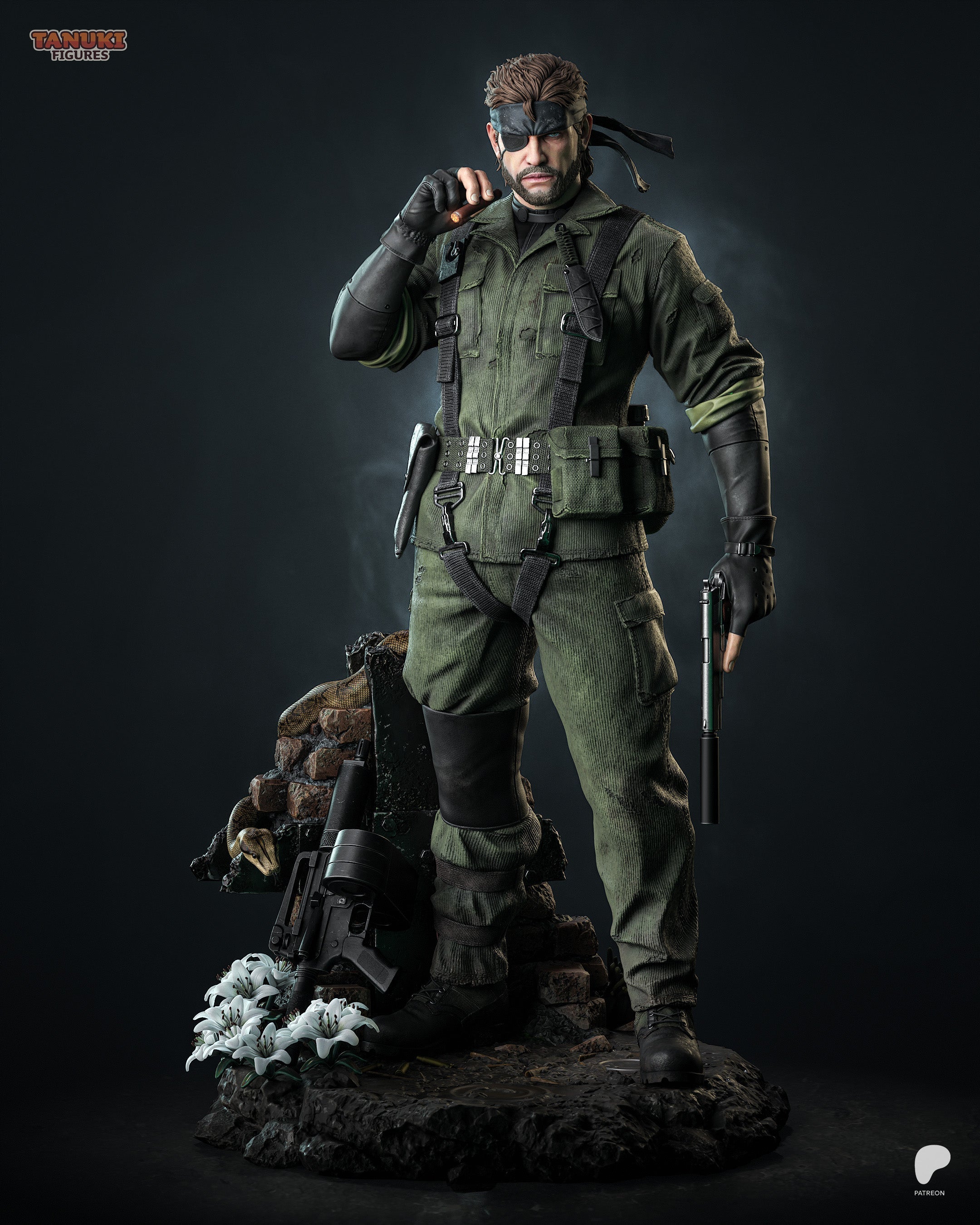 Legendary Infiltrator Snake Statue