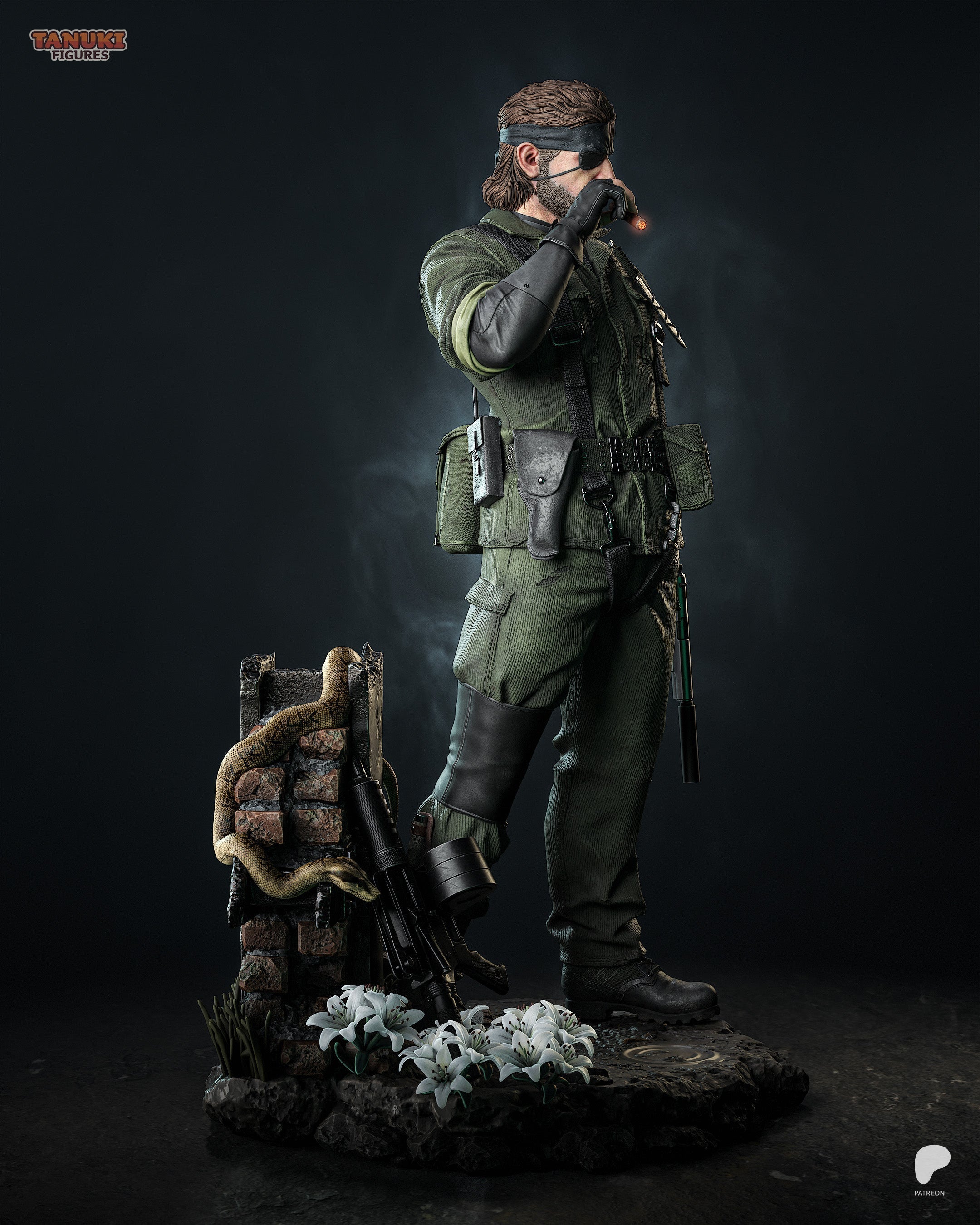 Legendary Infiltrator Snake Statue