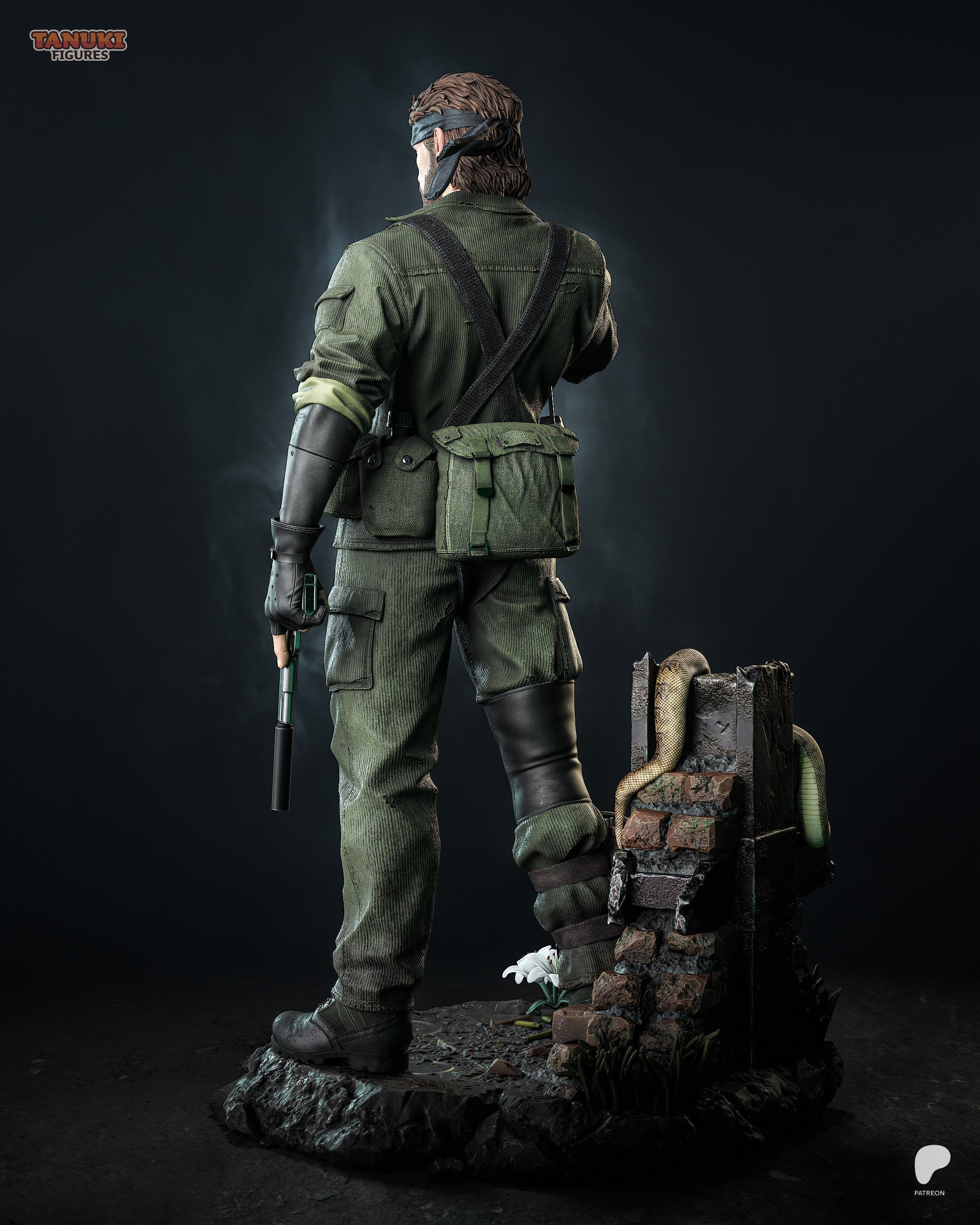 Legendary Infiltrator Snake Statue