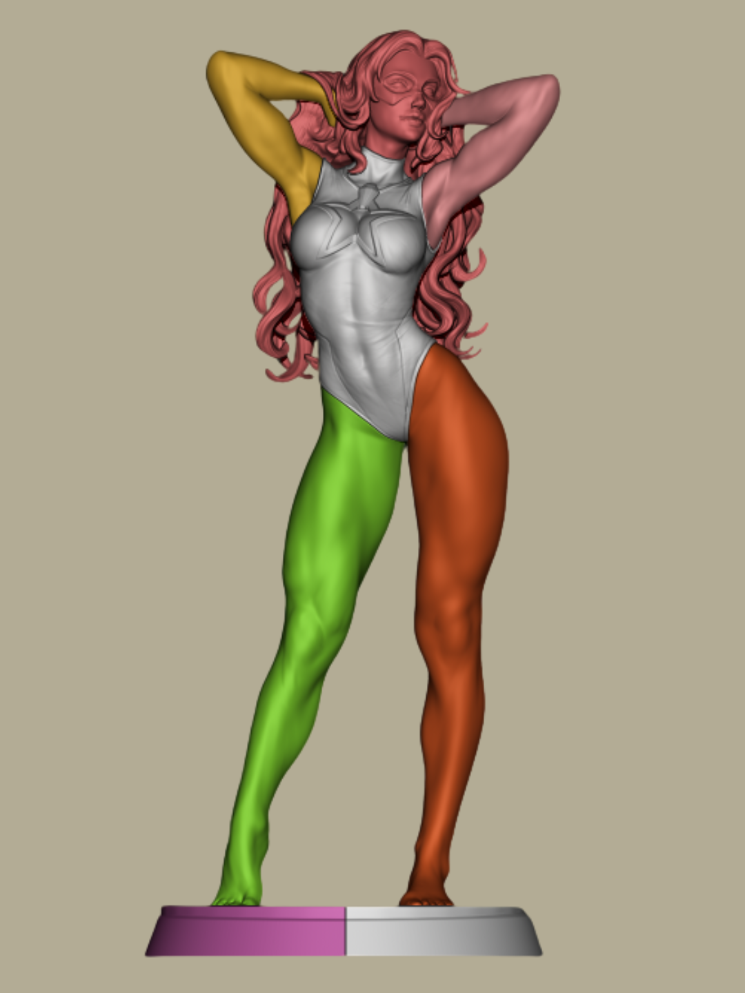 The Blonde Vanguard Statue