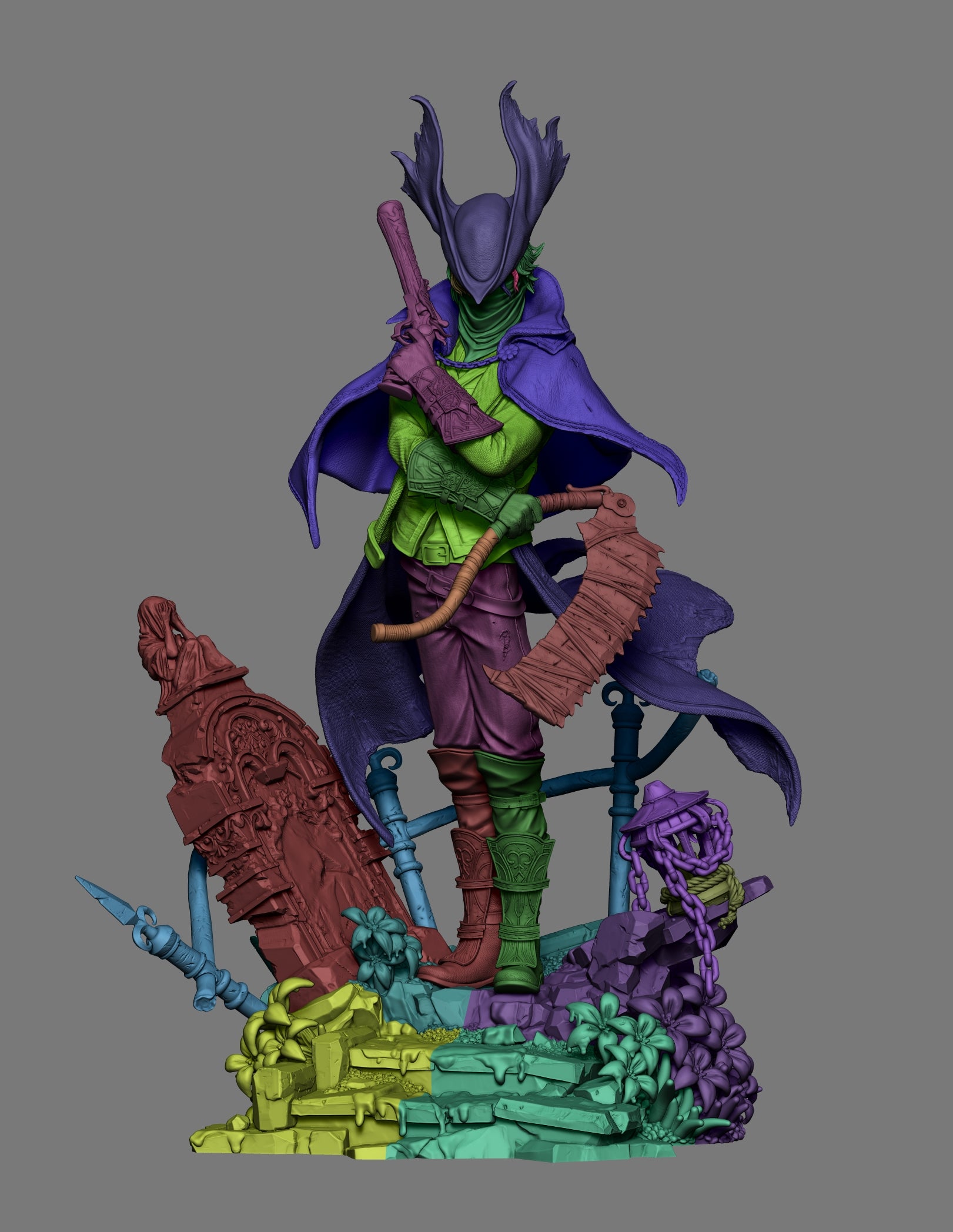 The Good Hunter Statue