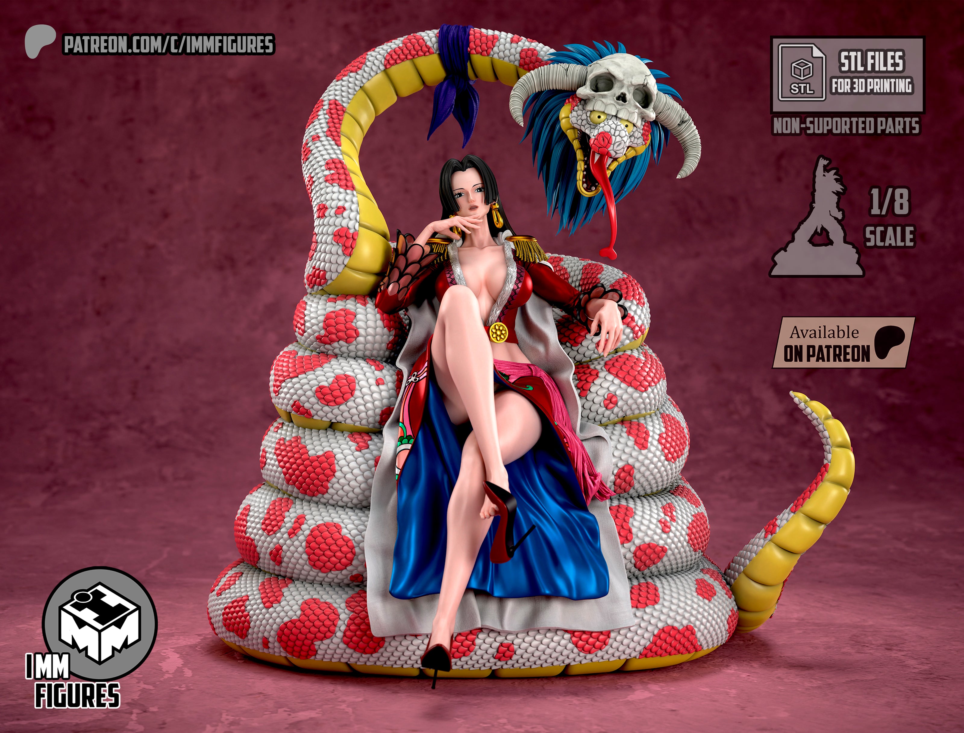 The Pirate Empress | Maximum Detailed 12K 3D printed figure