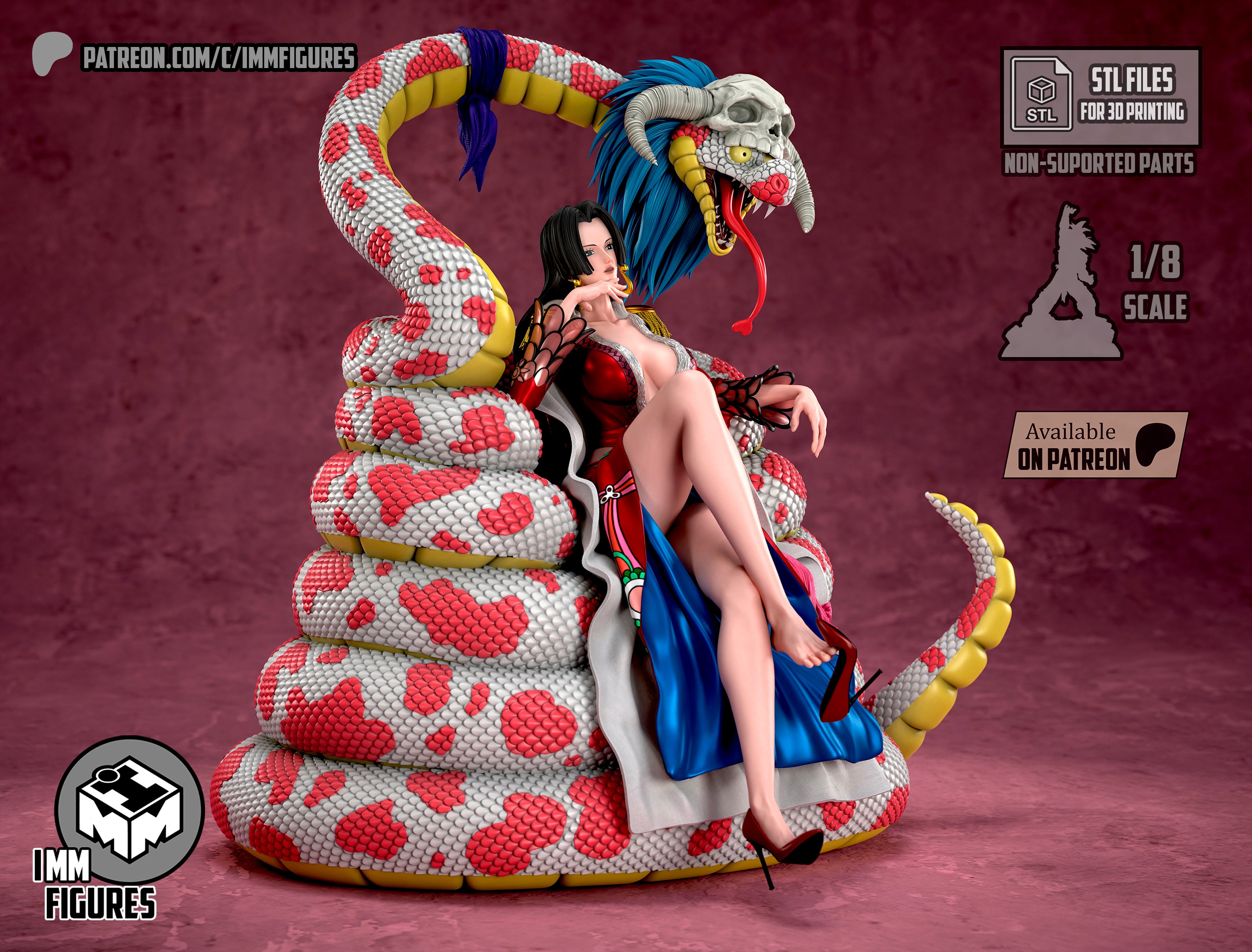 The Pirate Empress | Maximum Detailed 12K 3D printed figure