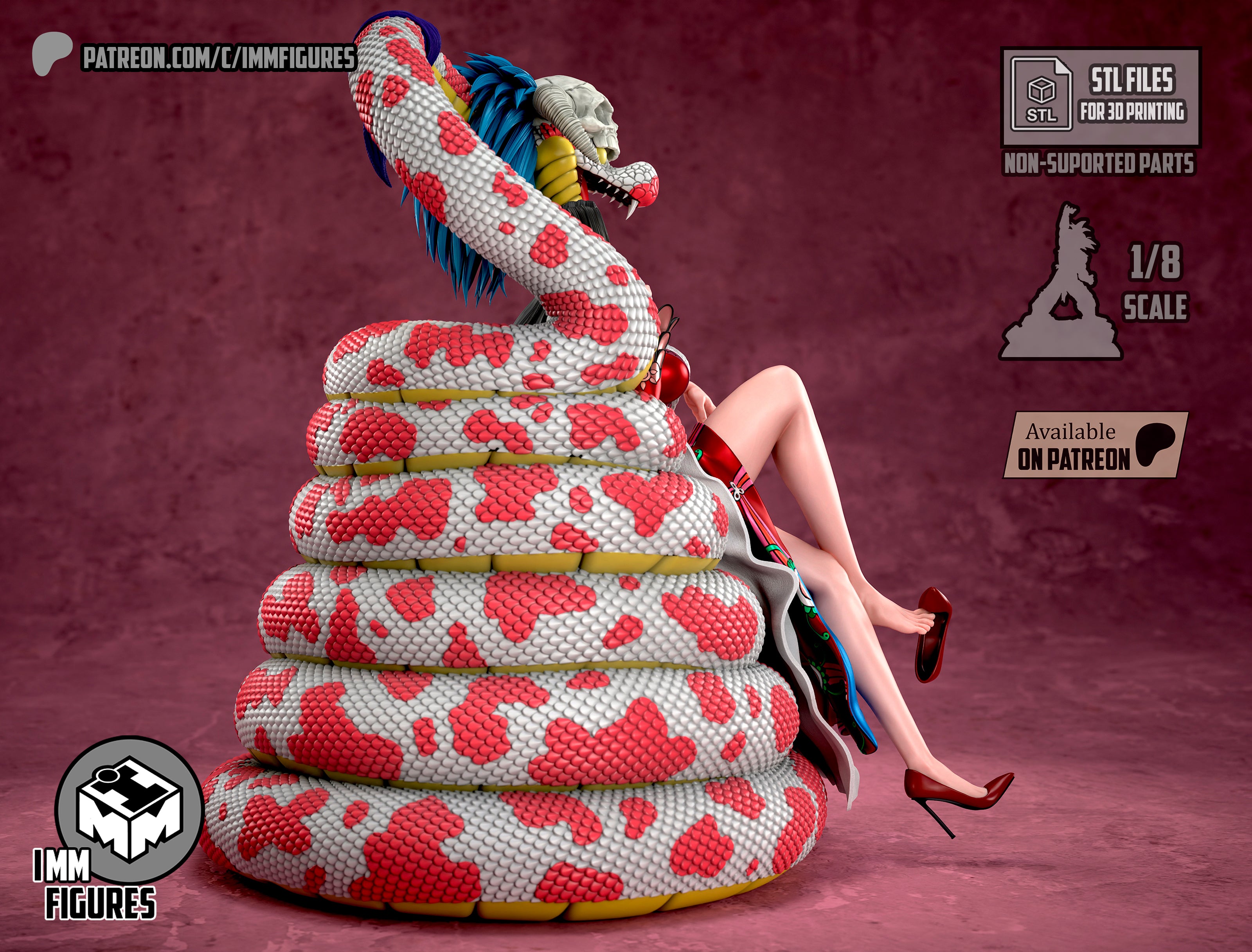 The Pirate Empress | Maximum Detailed 12K 3D printed figure