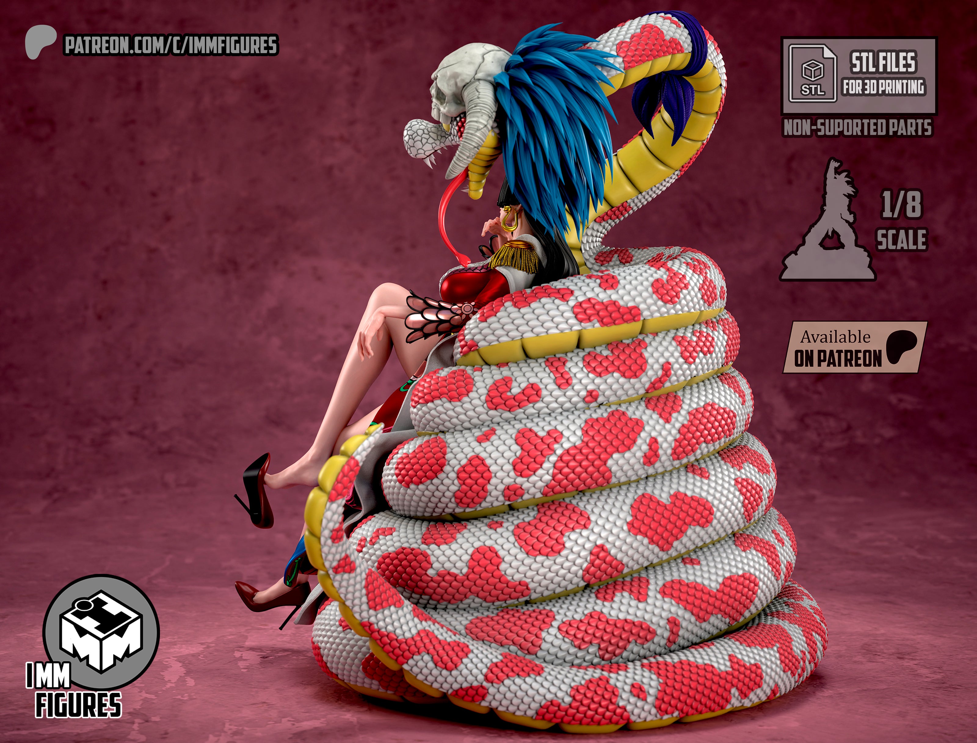 The Pirate Empress | Maximum Detailed 12K 3D printed figure